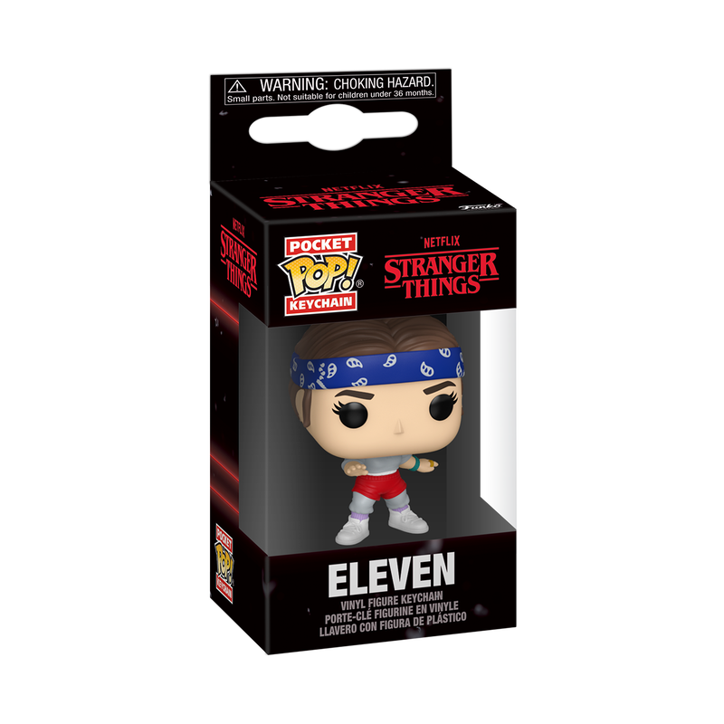 📦訂購 美國代購 Funko POP! STRANGER THINGS Eleven with Bandana Keychain 怪奇物語 鎖匙扣