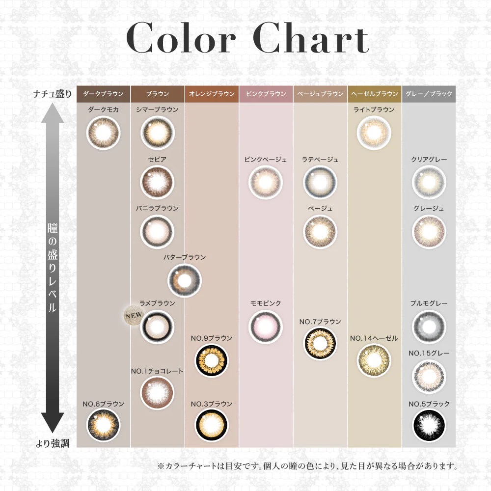 Secret Candy Magic Contact Lenses 【1month】