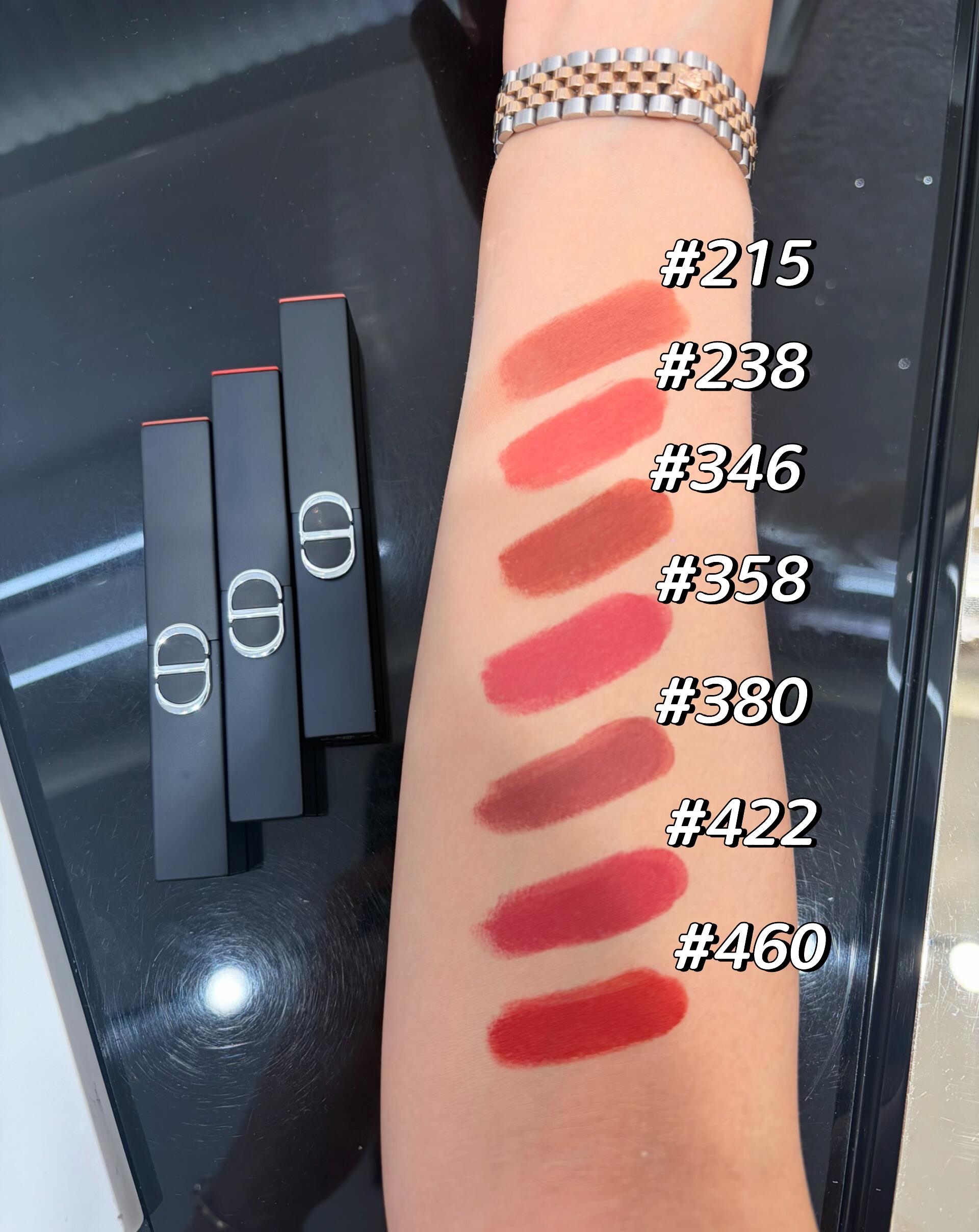 ❗️新品🆕DIOR 迪奧藍金驚豔 細管啞光 238 380 325 422 346