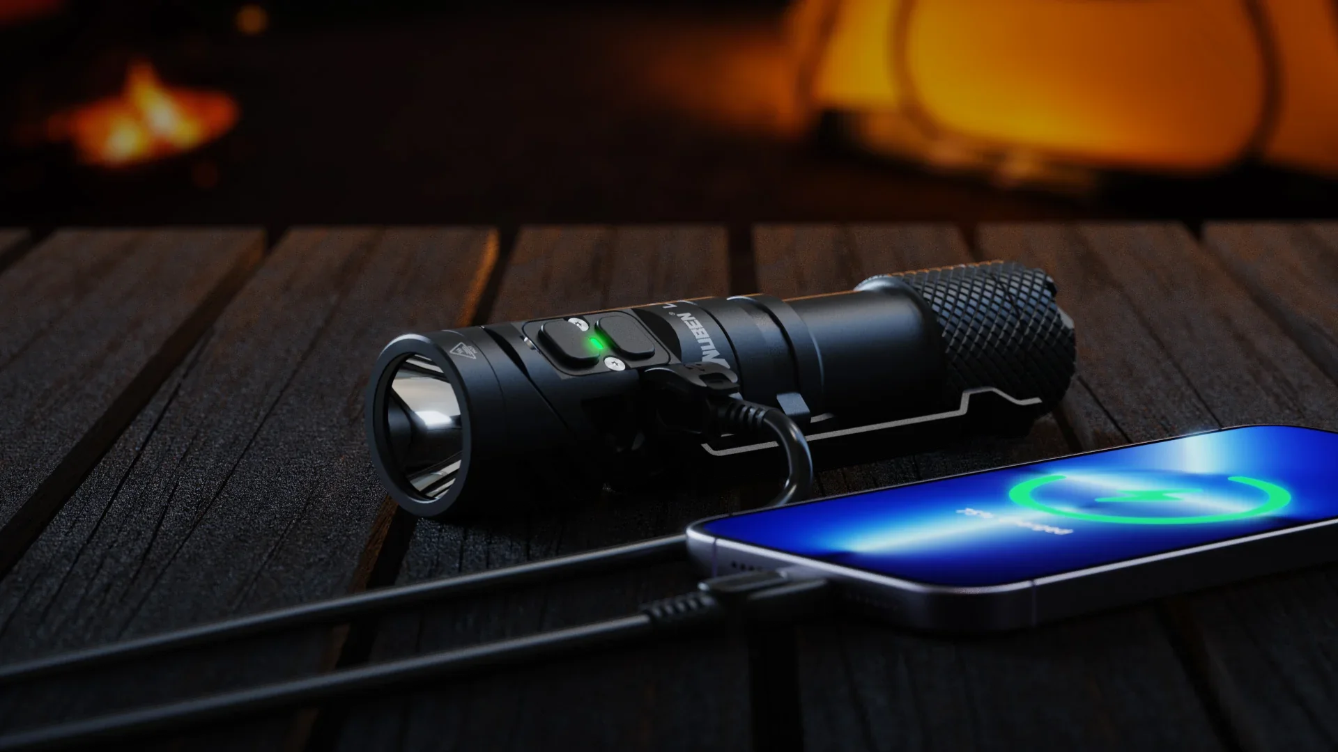 Wuben L1 雙光源旋轉頭工作燈