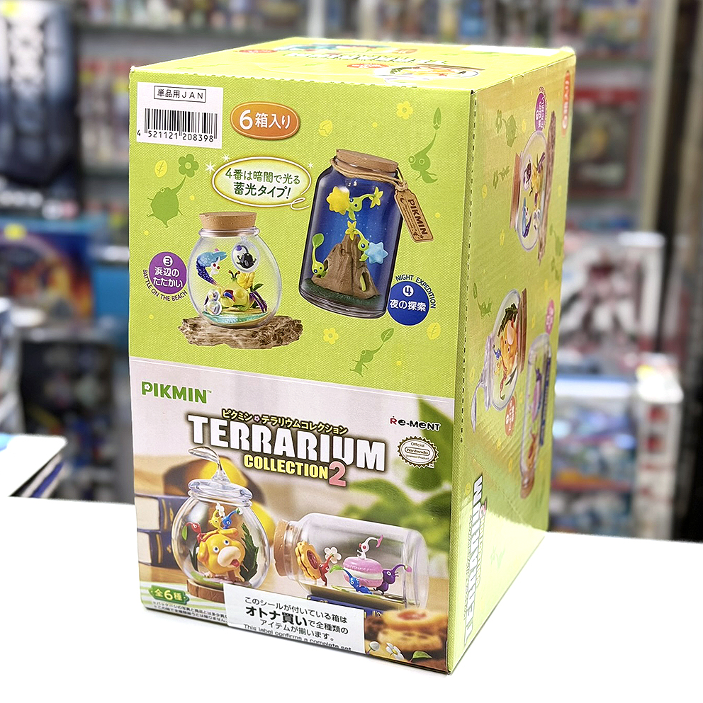 (行版) Re-Ment Pikmin Terrarium Collection 2 皮克敏 水晶球系列 第2彈 食玩 (再版) (原盒6盒) (1套6款)
