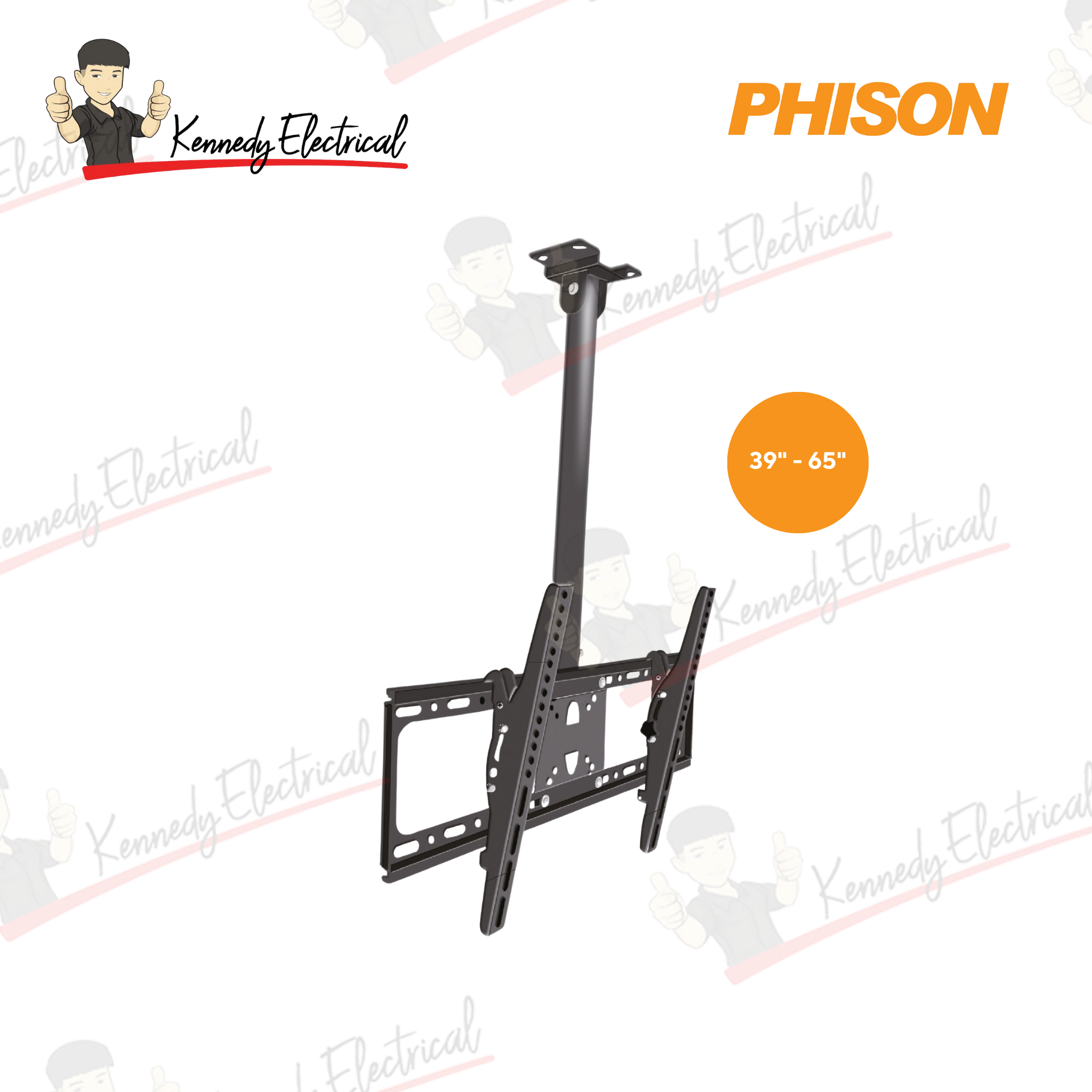 Phison 39"–65" Ceiling TV Bracket PM-58C