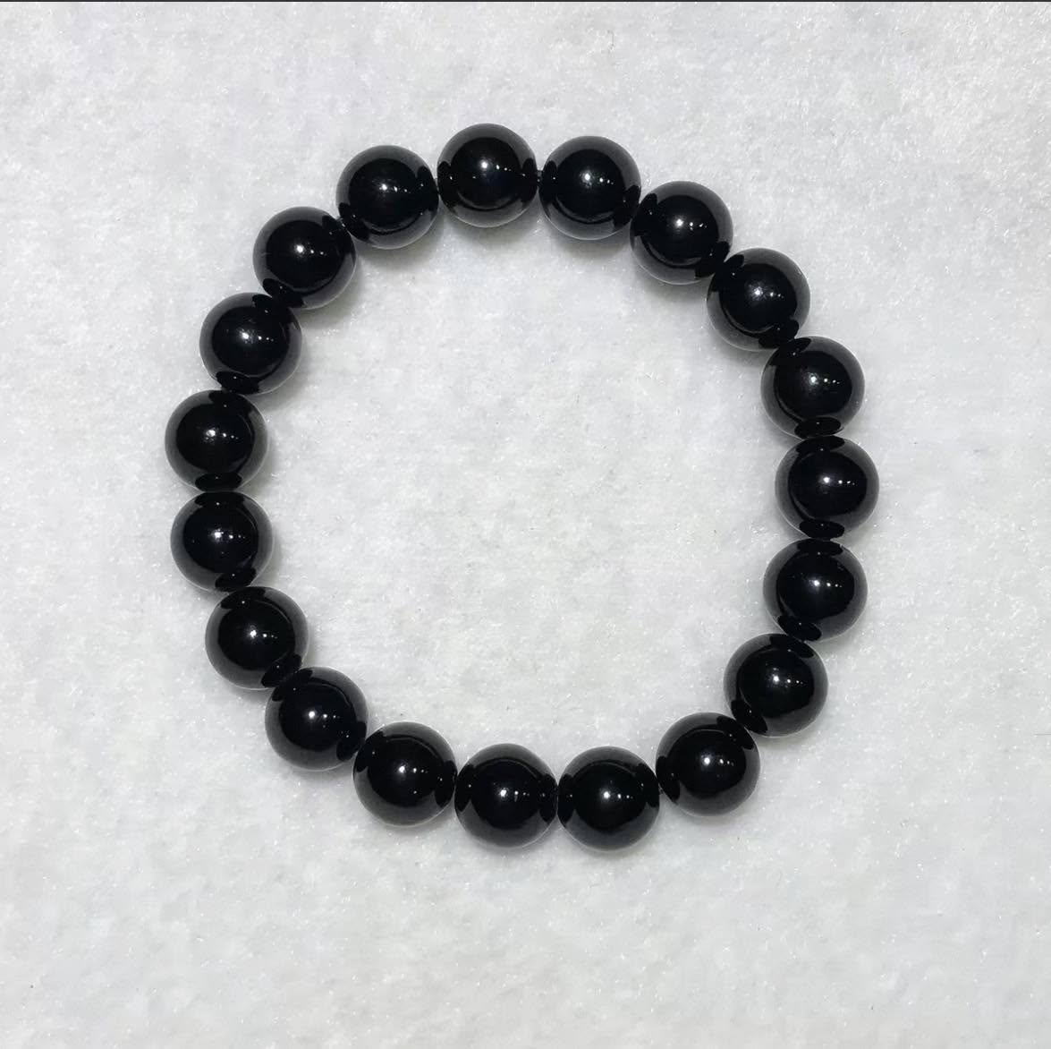 黑曜石手晶串～