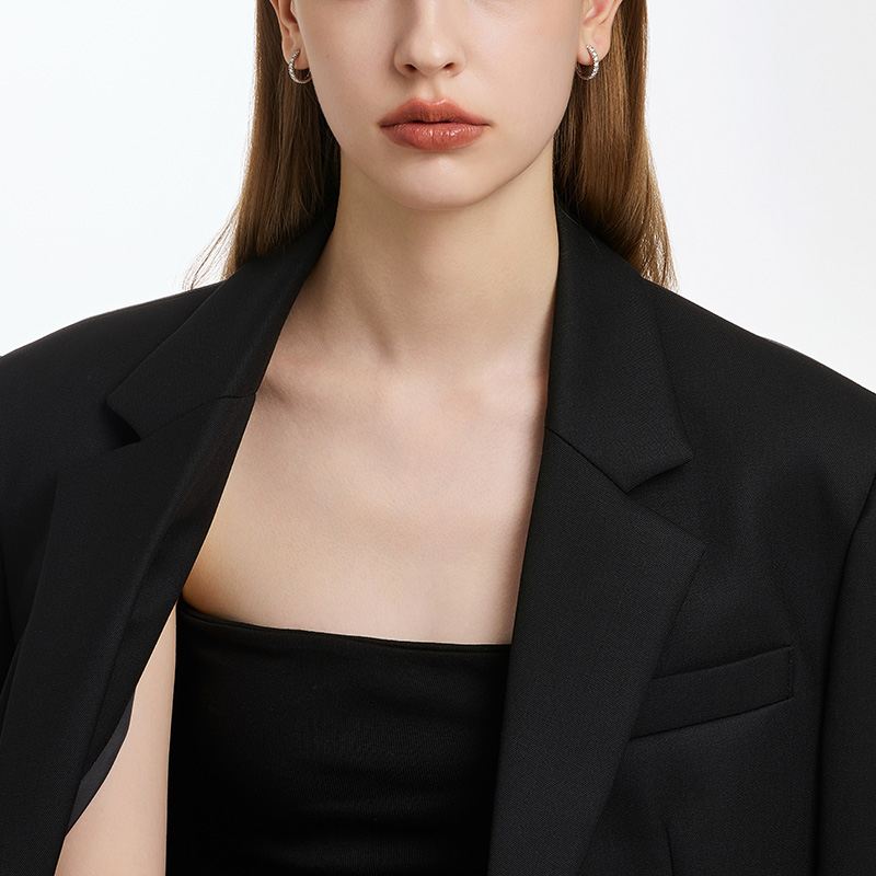 DIDIER DUBOT Sensuelle Platinum 鑽石耳環 (JDSEJ5F04HC)