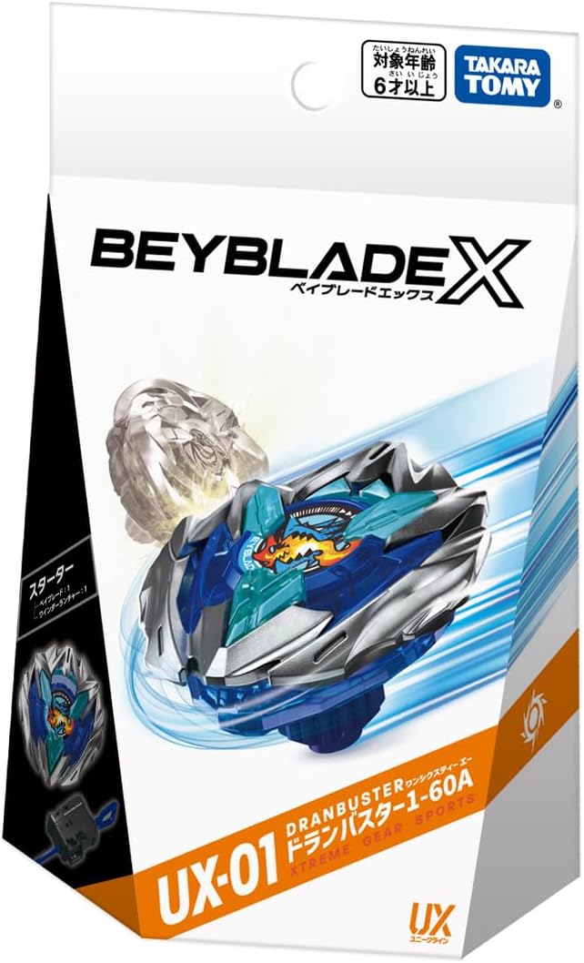 爆旋陀螺X UX-01 Dran Buster 1-60A 入門組(日版)