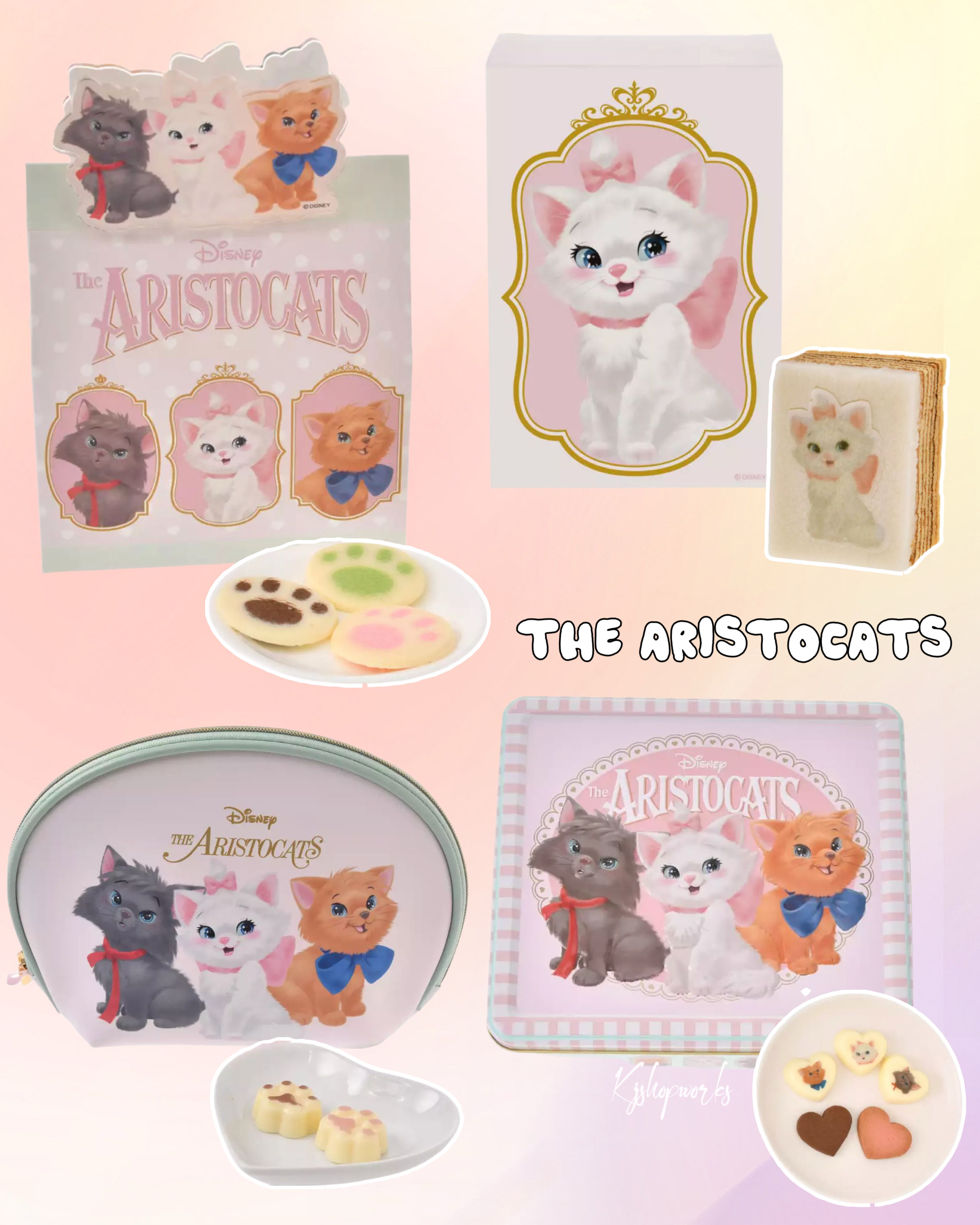預訂 The Aristocats 菓子