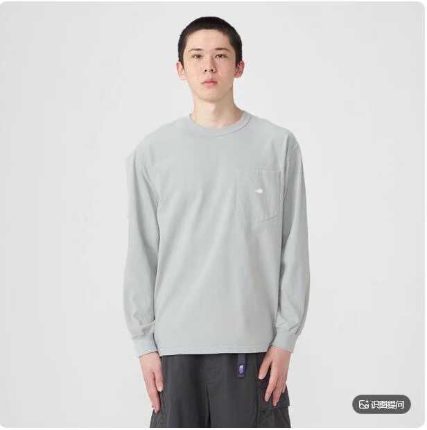 預訂 TNF長袖圓領Tee[貨號26A708]