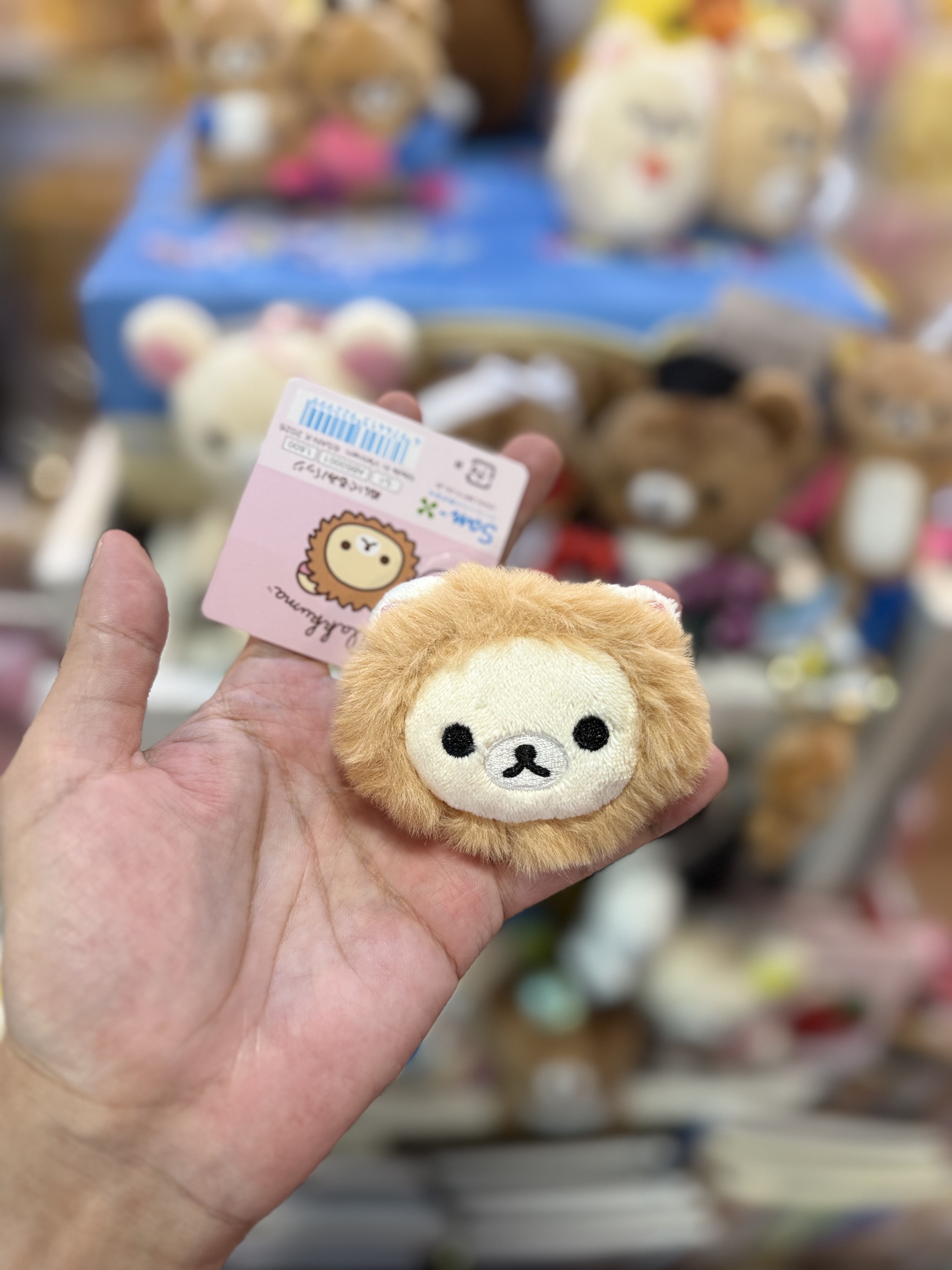 《現貨》全新日本pop up限定 小白熊獅子造型扣針