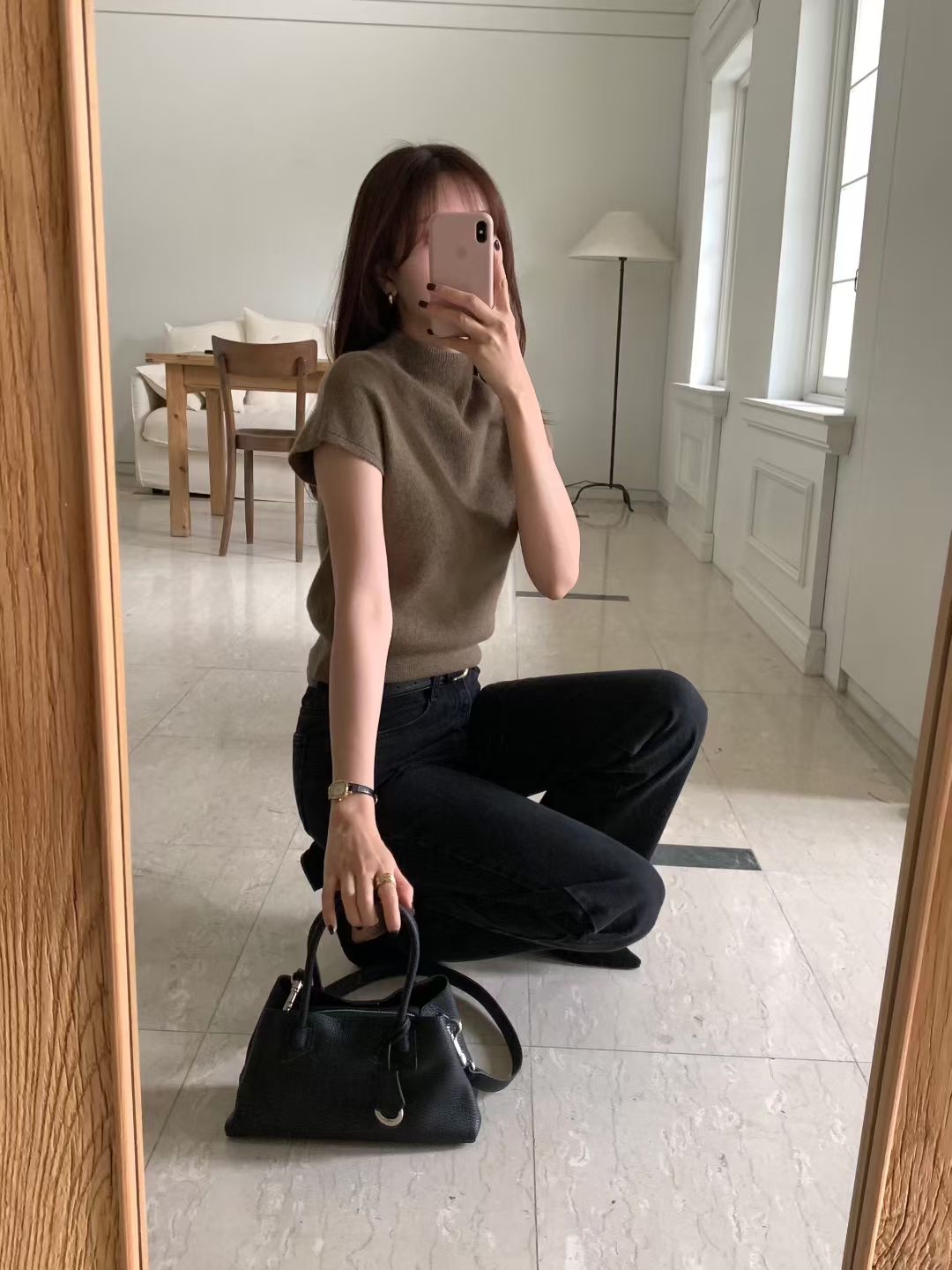 DM03_05  長柄橫Tote (4色)