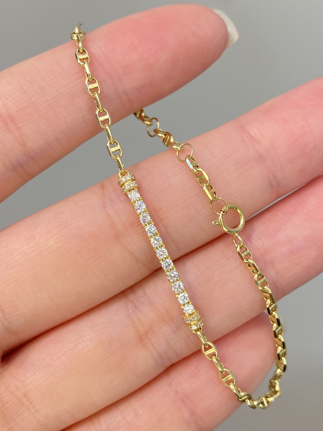 18K Diamond Bracelet 