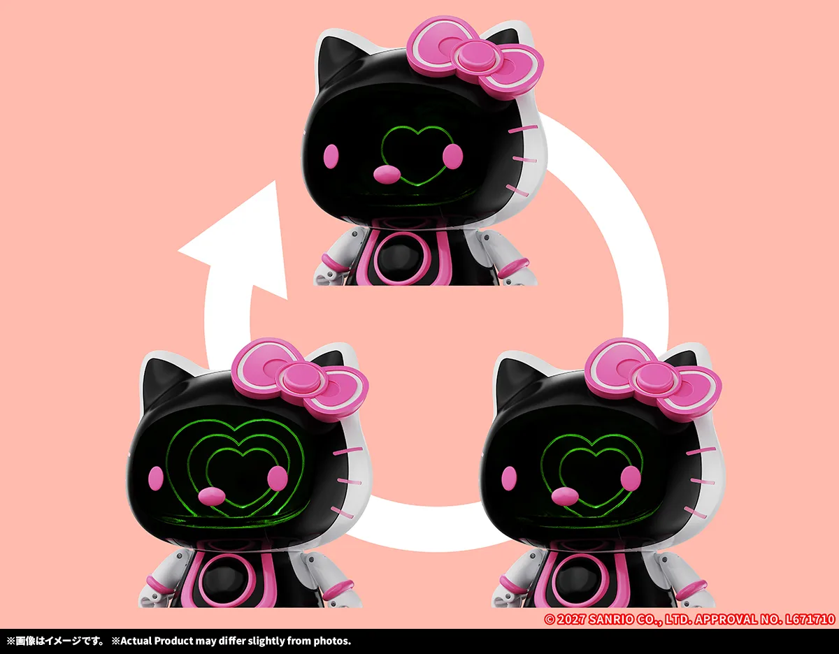 (預訂訂金 $200) (總價 $528) Bandai 超合金 Chogokin Hello Kitty 2.0 吉蒂貓 (行版)