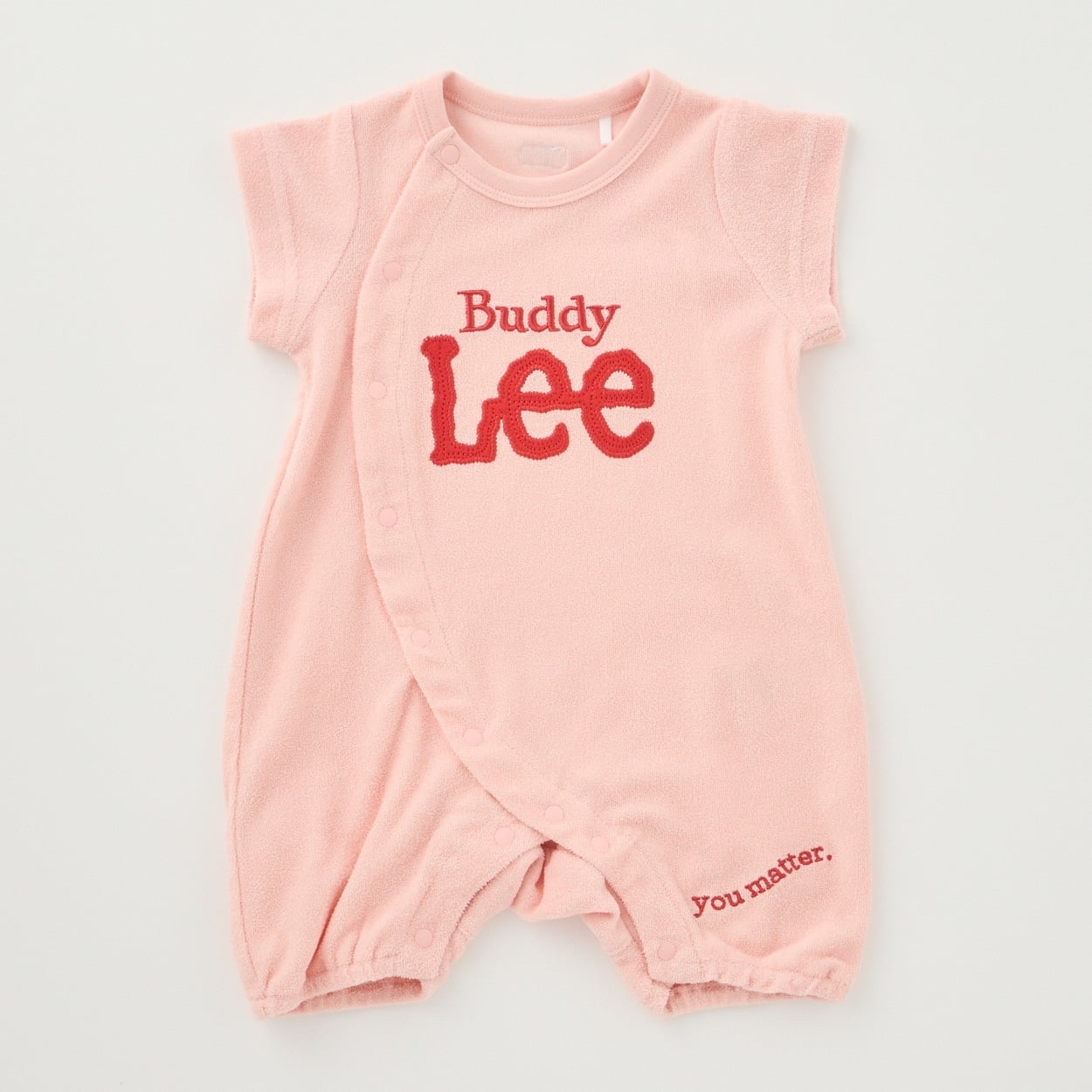 🇯🇵預訂 日本直送🇯🇵Buddy Lee 兩色標誌刺繡毛巾布短袖連身服