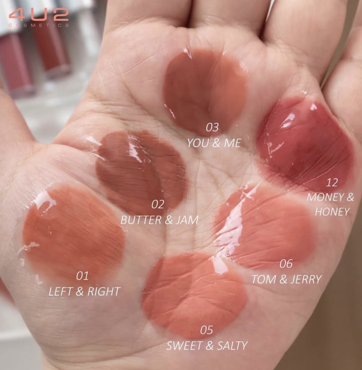 4U2 Matte & Gloss Lip 雙頭唇釉