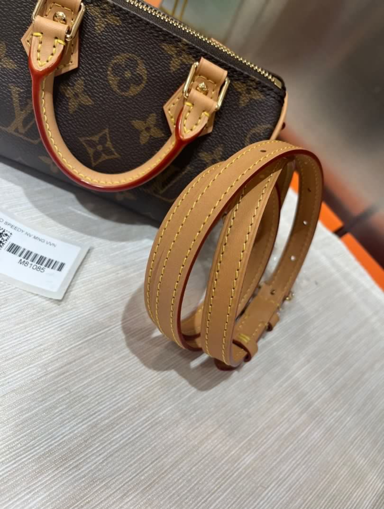 LV Nano Speedy 100%Authentic, 99%New ✅Dust bag ✅Box