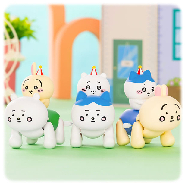 🎀【預訂】Chiikawa 樂園 Peepopo 公仔 - Hachiware & Usagi