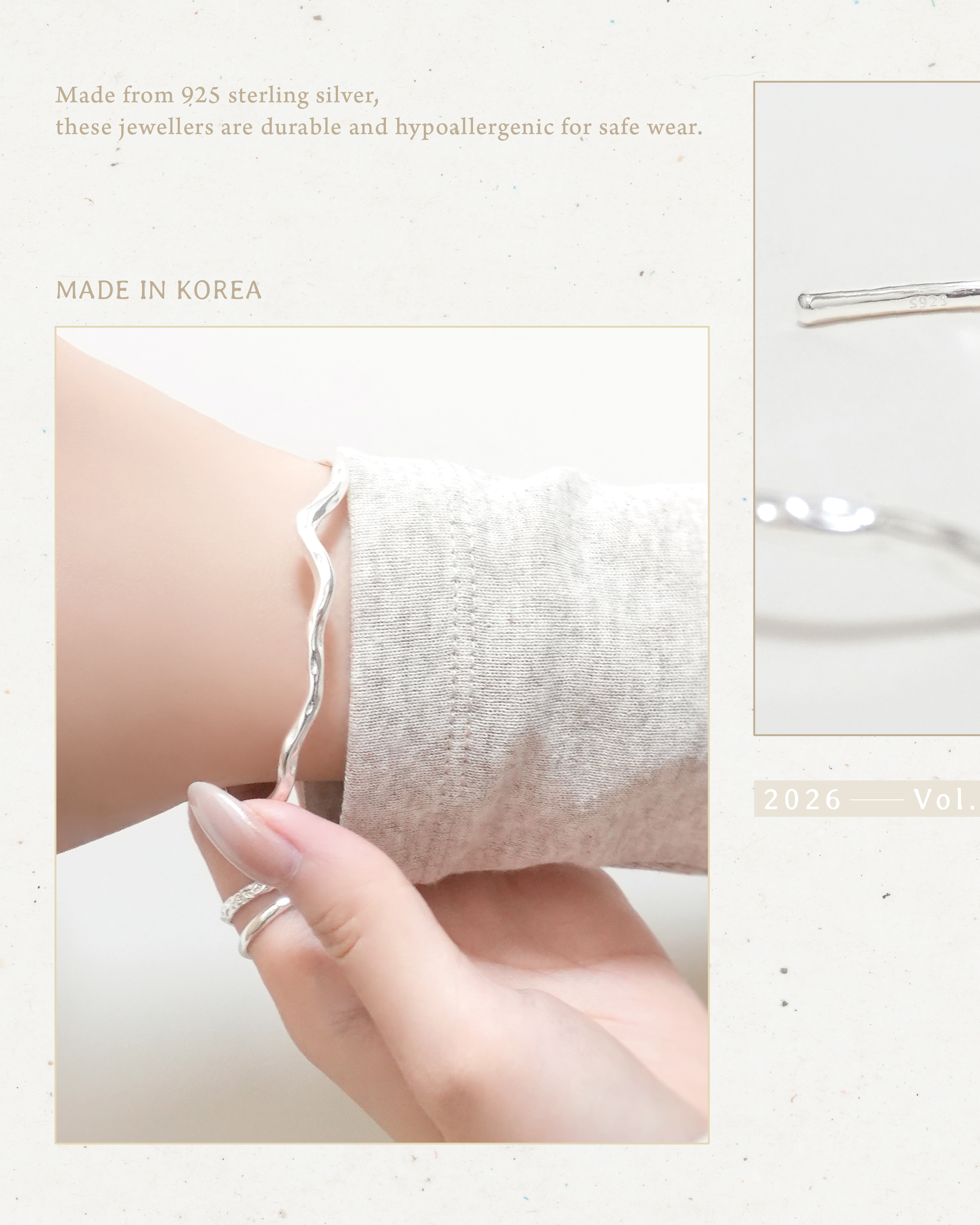 Serene Silhouette Cuff Bracelet