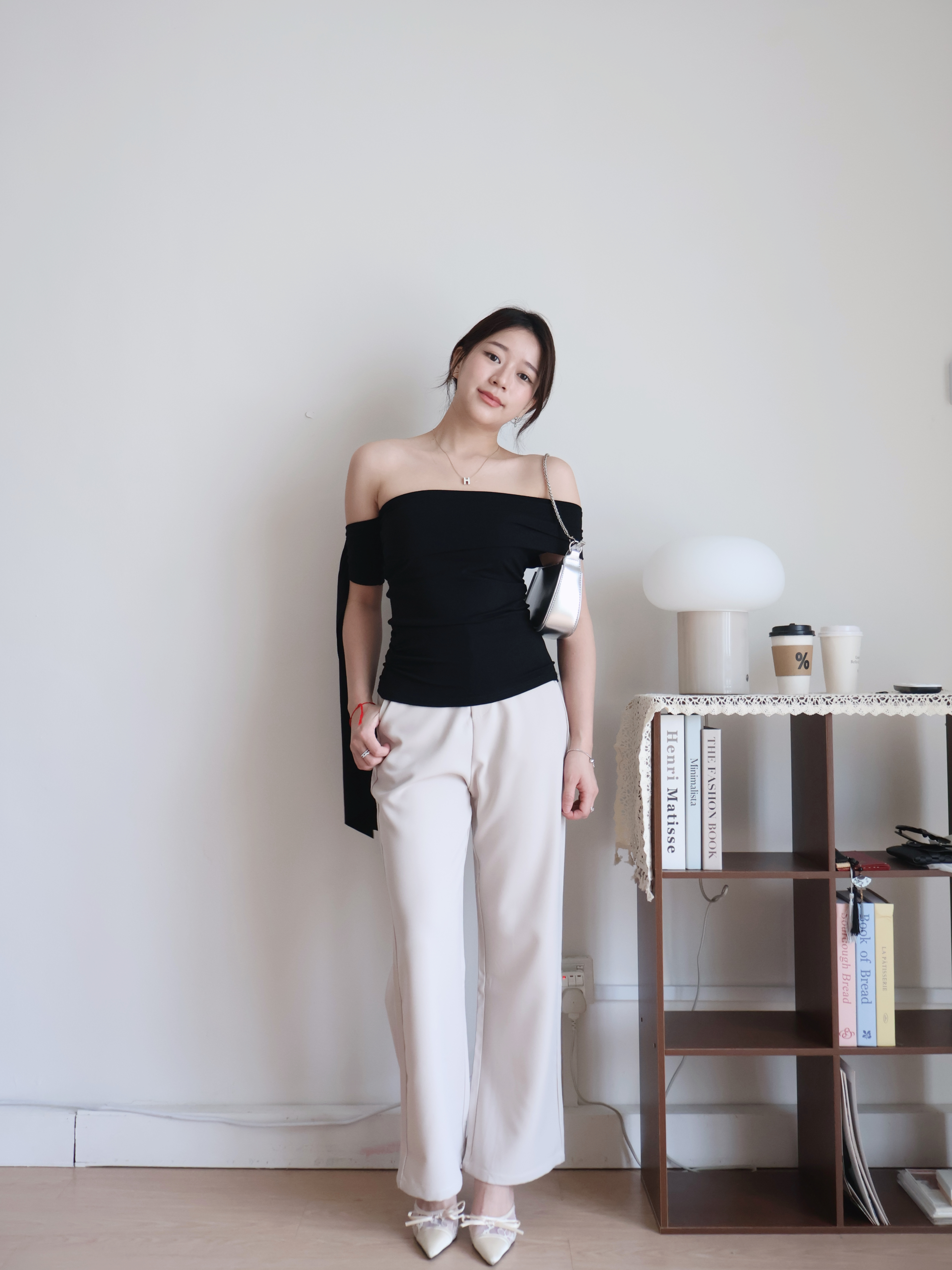 Joice Suit Pants | Cream