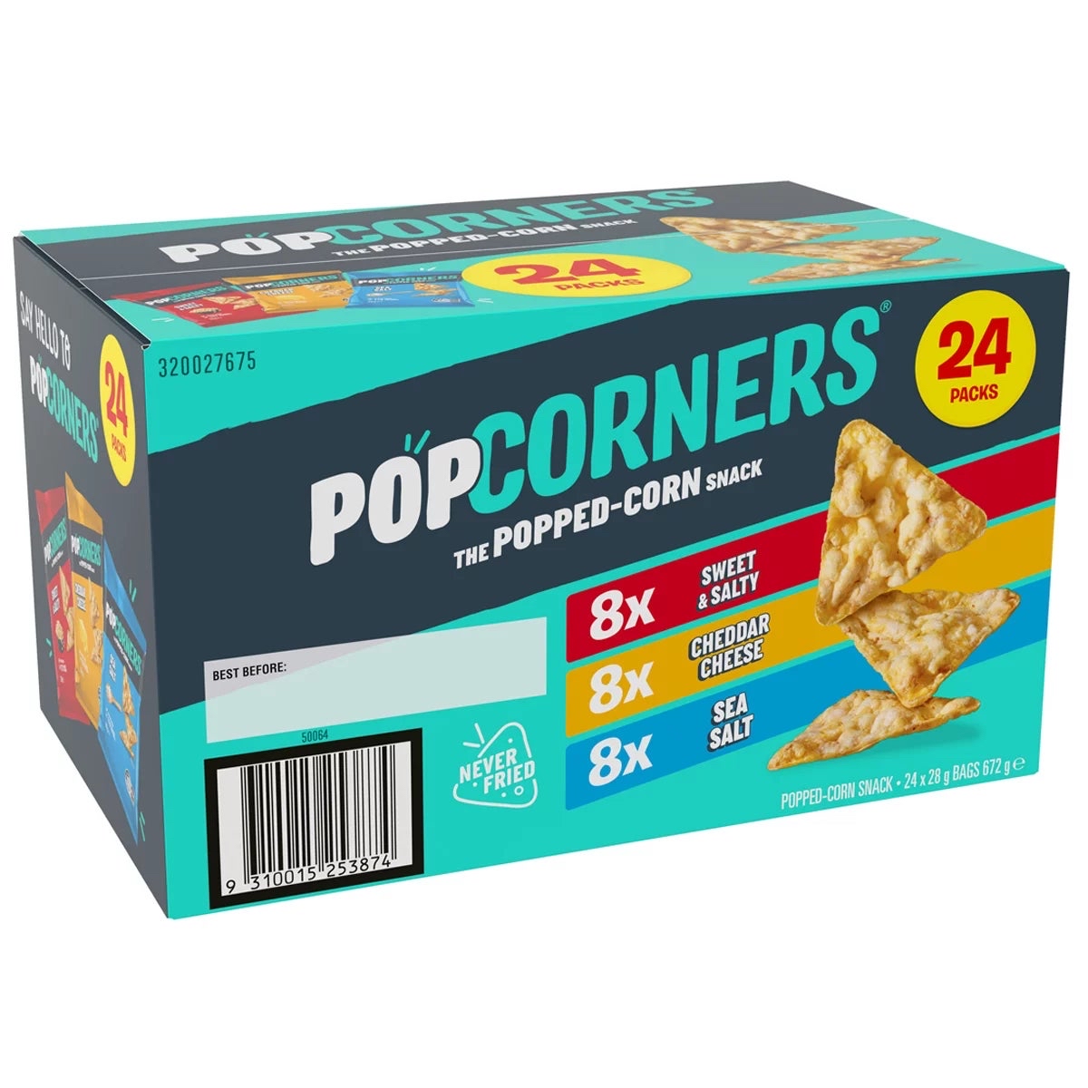 澳洲Costco  Popcorners Variety Box 24 x 28g 