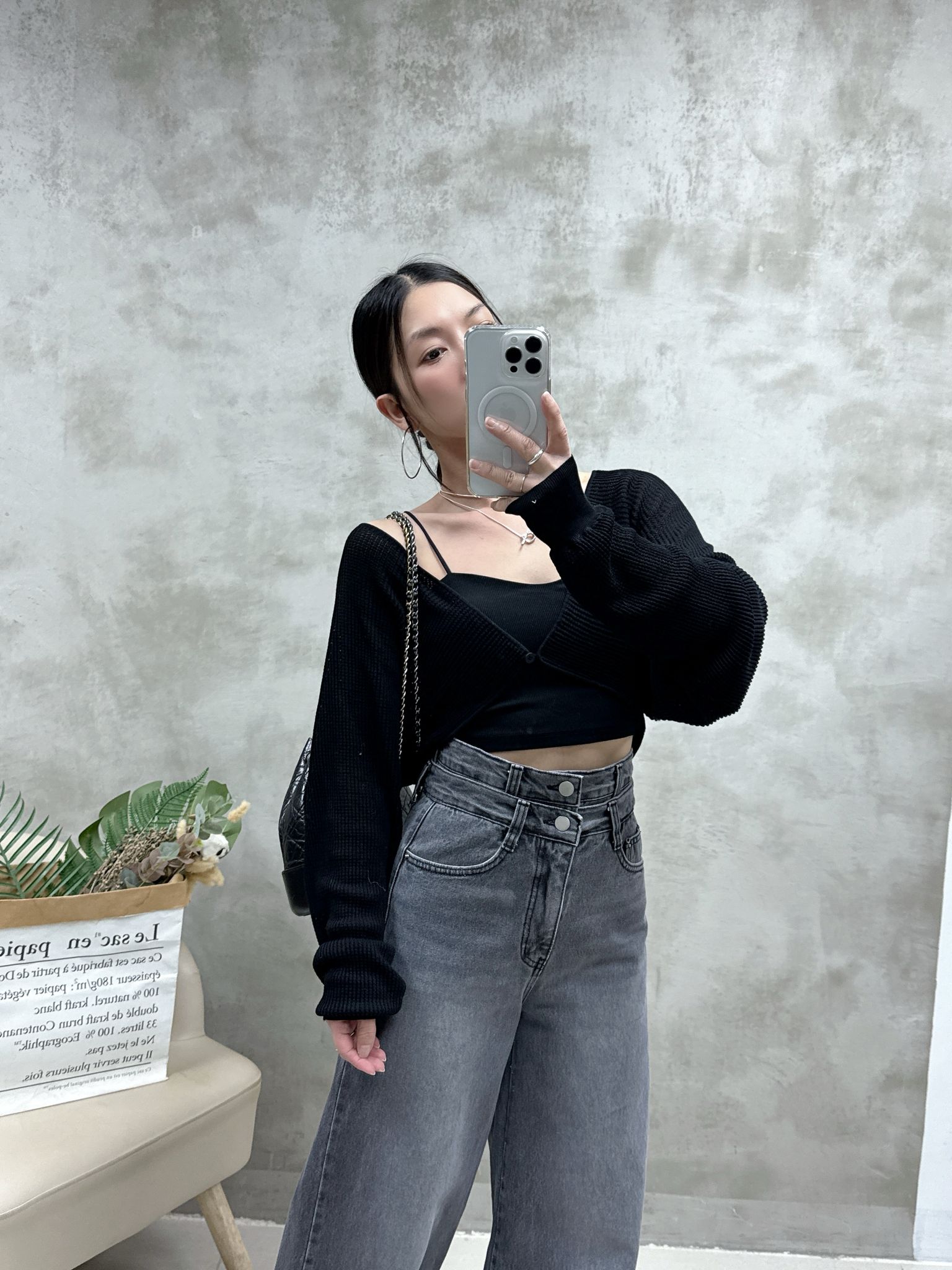 型領幼帶暗紋Bra top