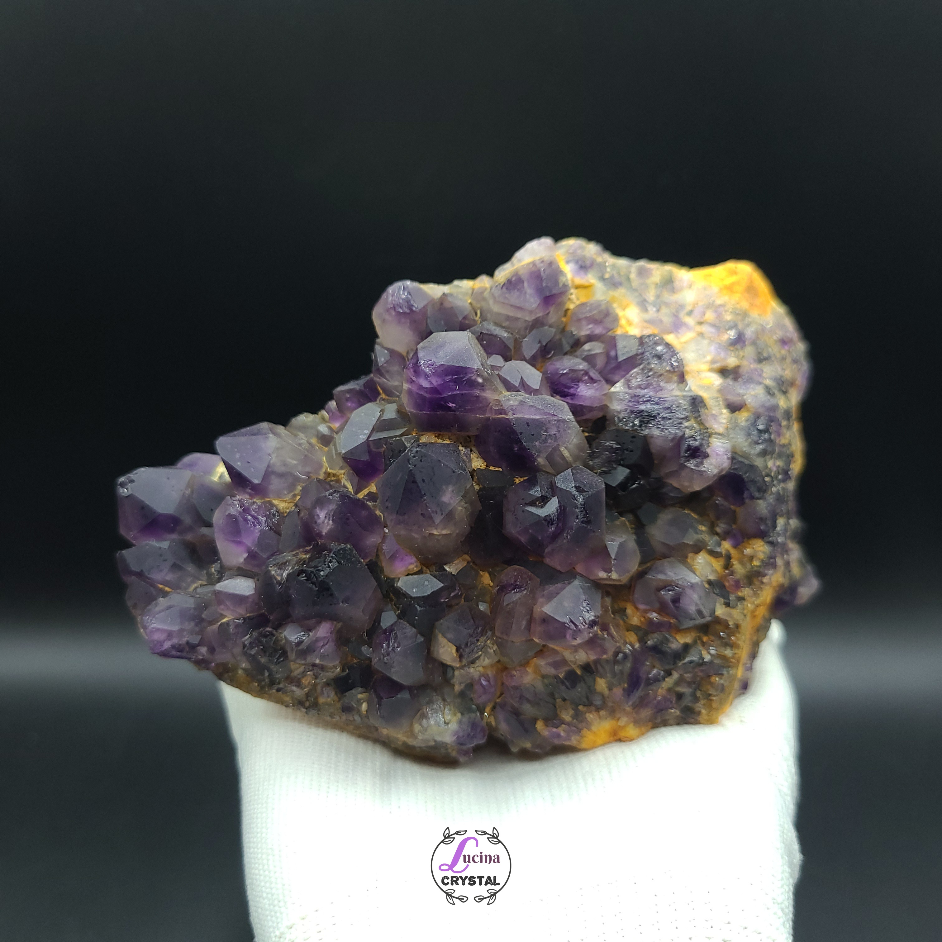 Co#LC8440) 贊比亞紫水晶原礦/Zambian Amethyst Cluster | Lucina 