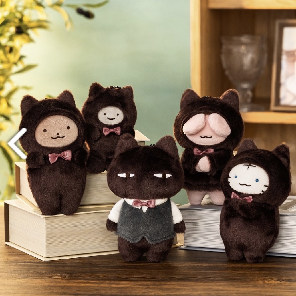 白虎與黑虎蝦 公仔匙扣｜預訂