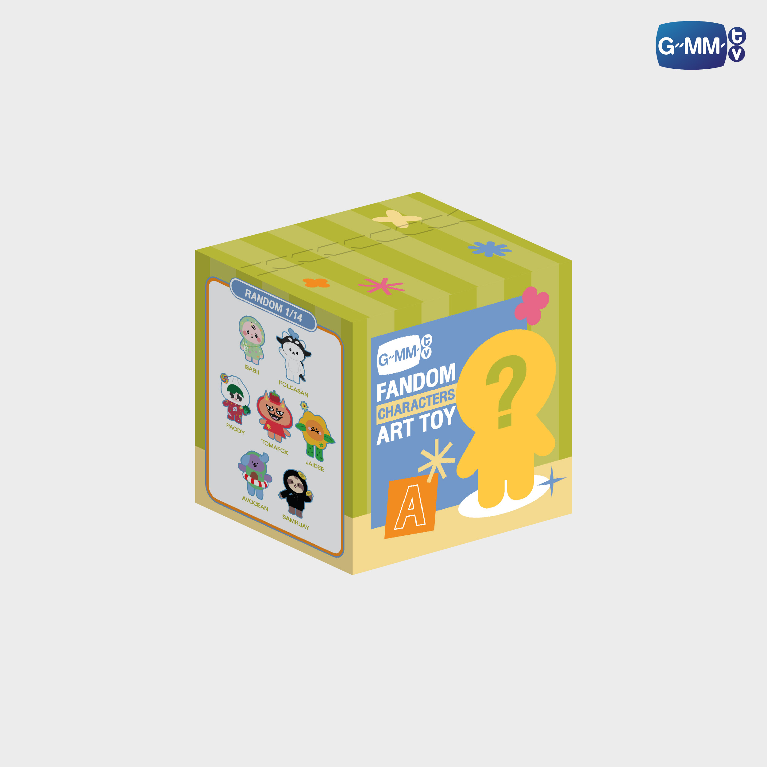 FANDOM CHARACTER RANDOM ART TOY (BOX A) 