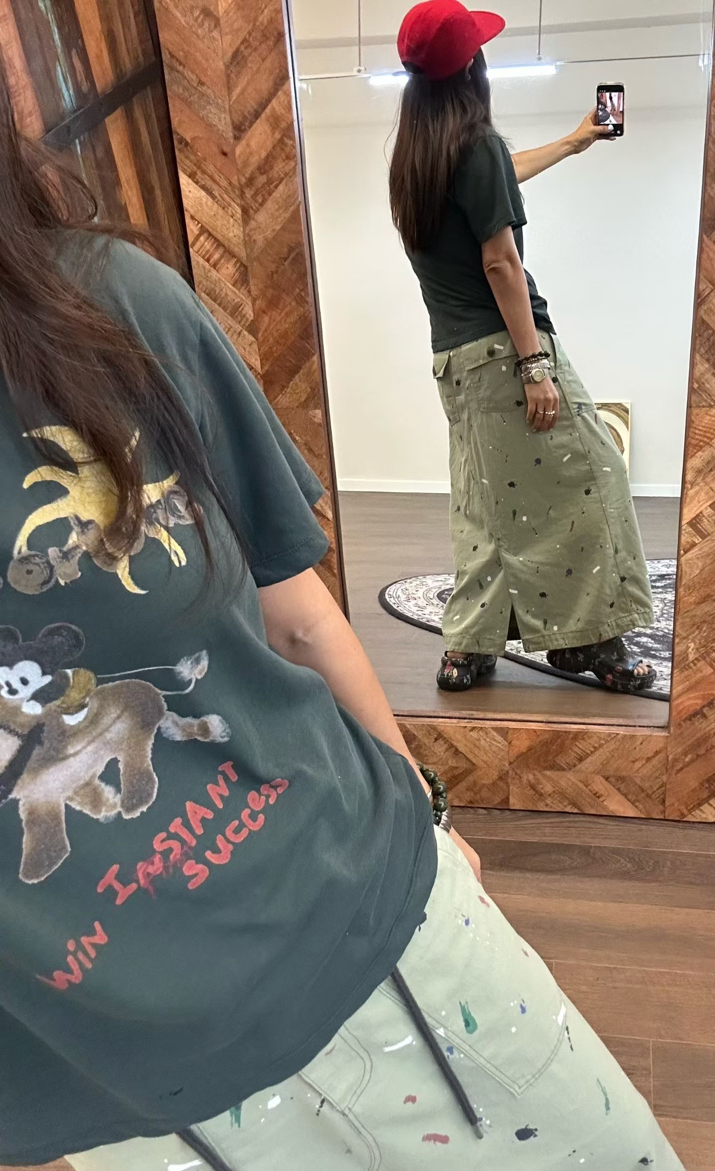 Long Ink skirt 
