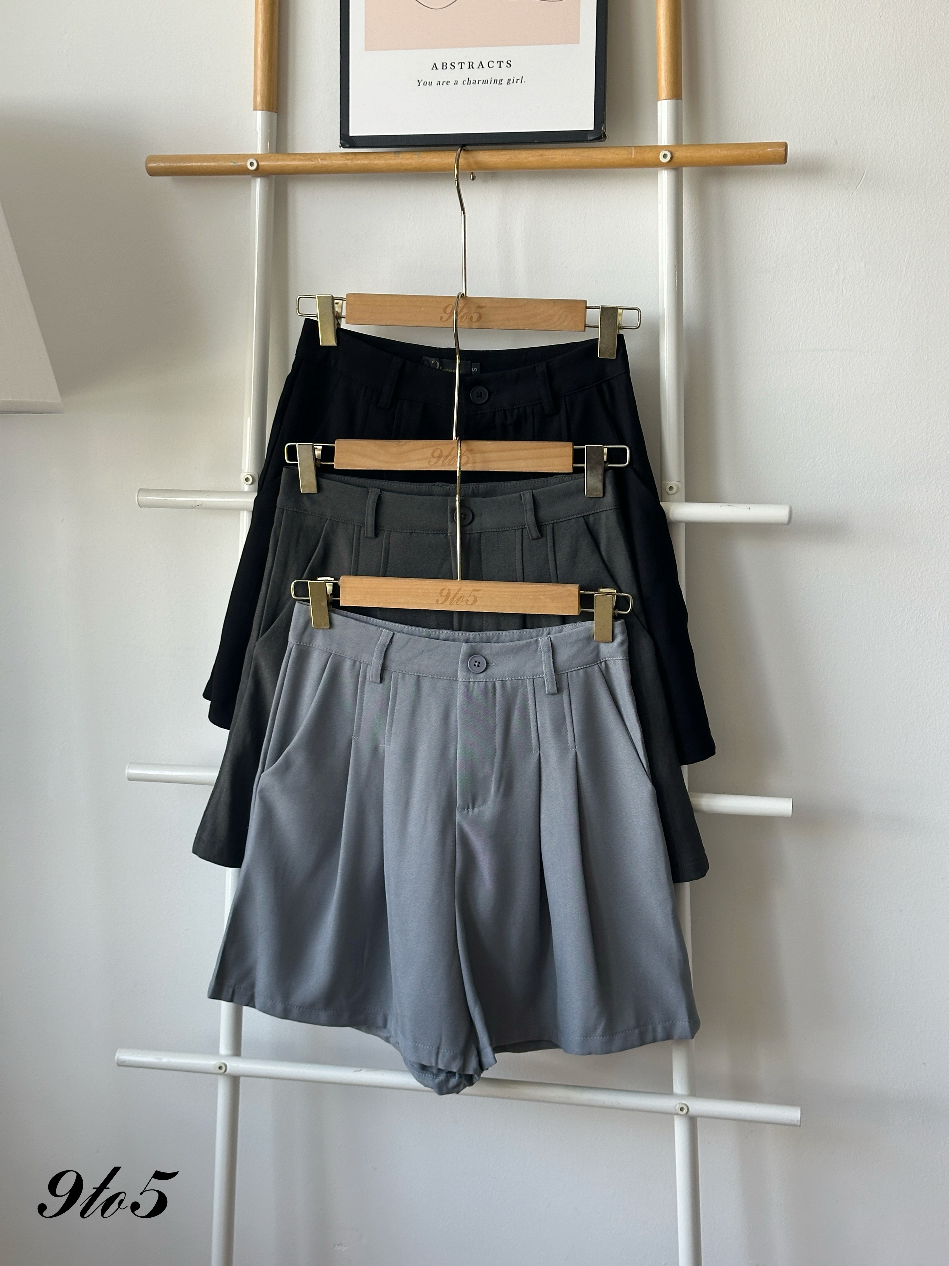 S1969 A Line Short Pants - 3 Colors 