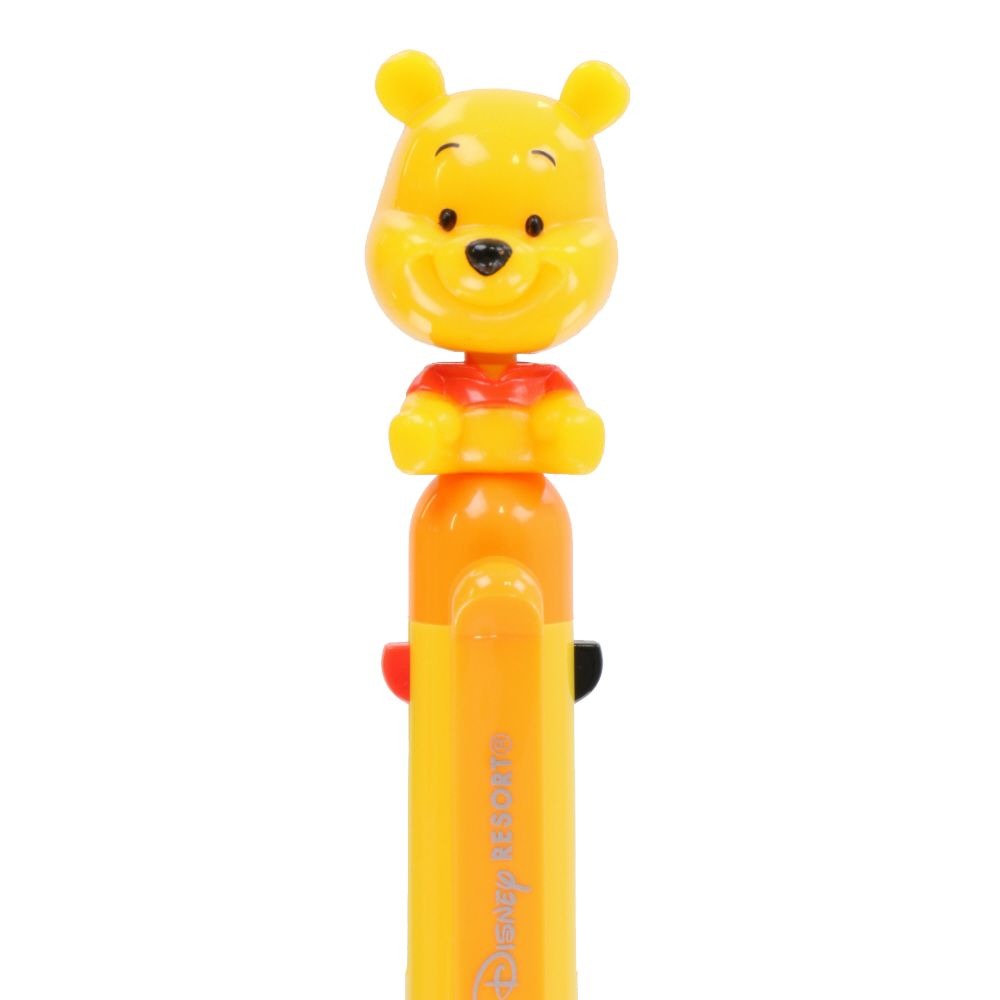現貨｜【日本 Disney Store 限定】Winnie the Pooh 小熊維尼 日本版 搖頭 4用筆 3色原子筆 + 鉛芯筆 059641