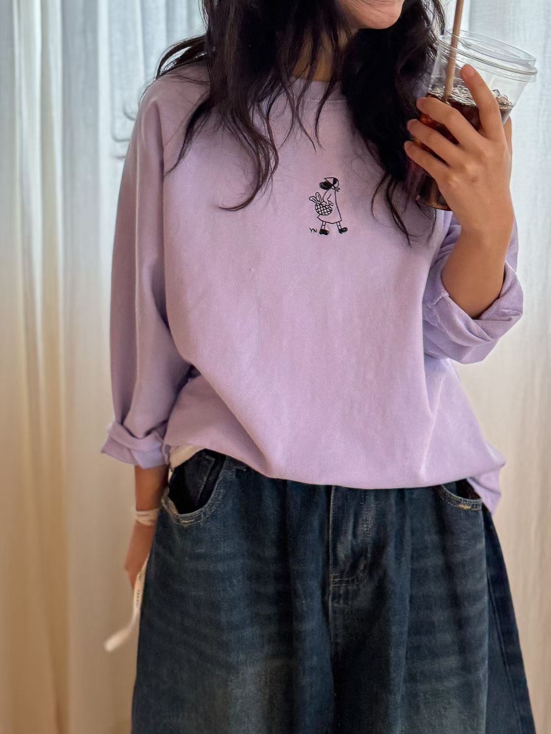 YA OY 春天頭巾女仔top