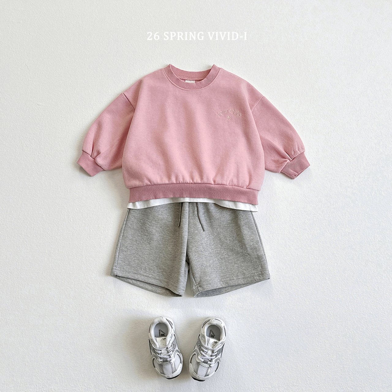 🌸預訂 韓國直送🌸🇰🇷VIVIDI四色愛擁抱刺繡長袖上下套裝