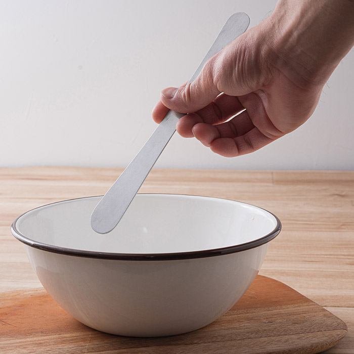 【現貨】🔥🔥【日本製《家事問屋》不鏽鋼餡料刮刀】