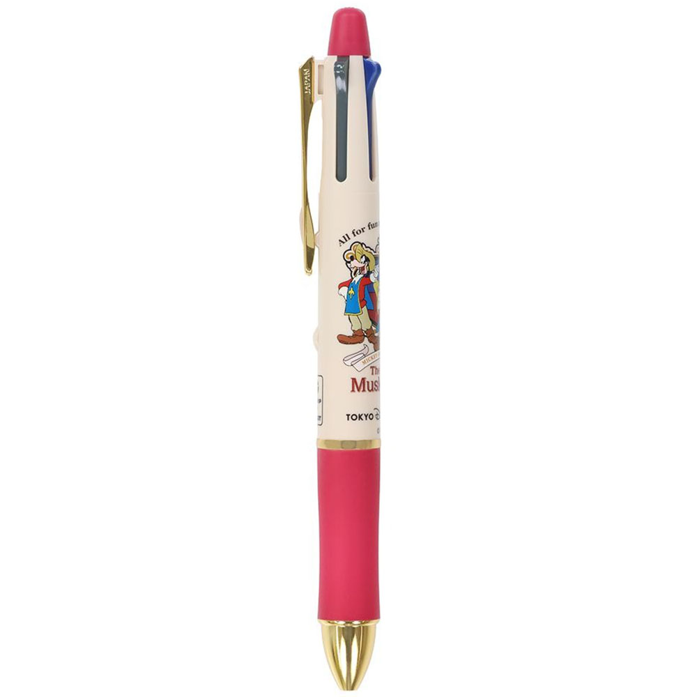 現貨｜【日本 Disney Store 限定】Mickey Mouse Donald Duck Goofy Dr.Grip 4+1 日本製 多功能 5用筆 0.7mm 4色原子筆 + 0.5mm 鉛芯筆 076471