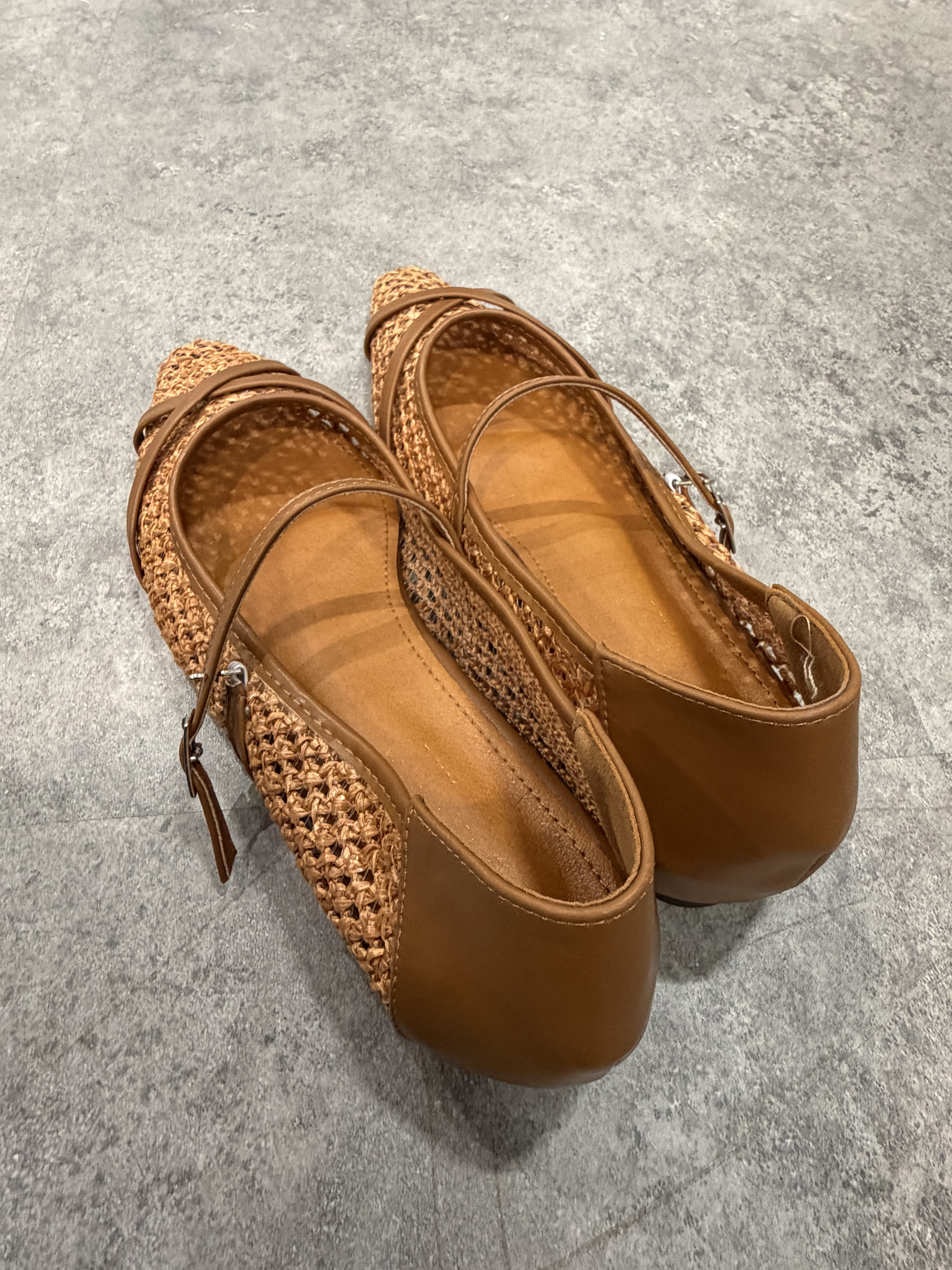 復古編織瑪麗珍鞋