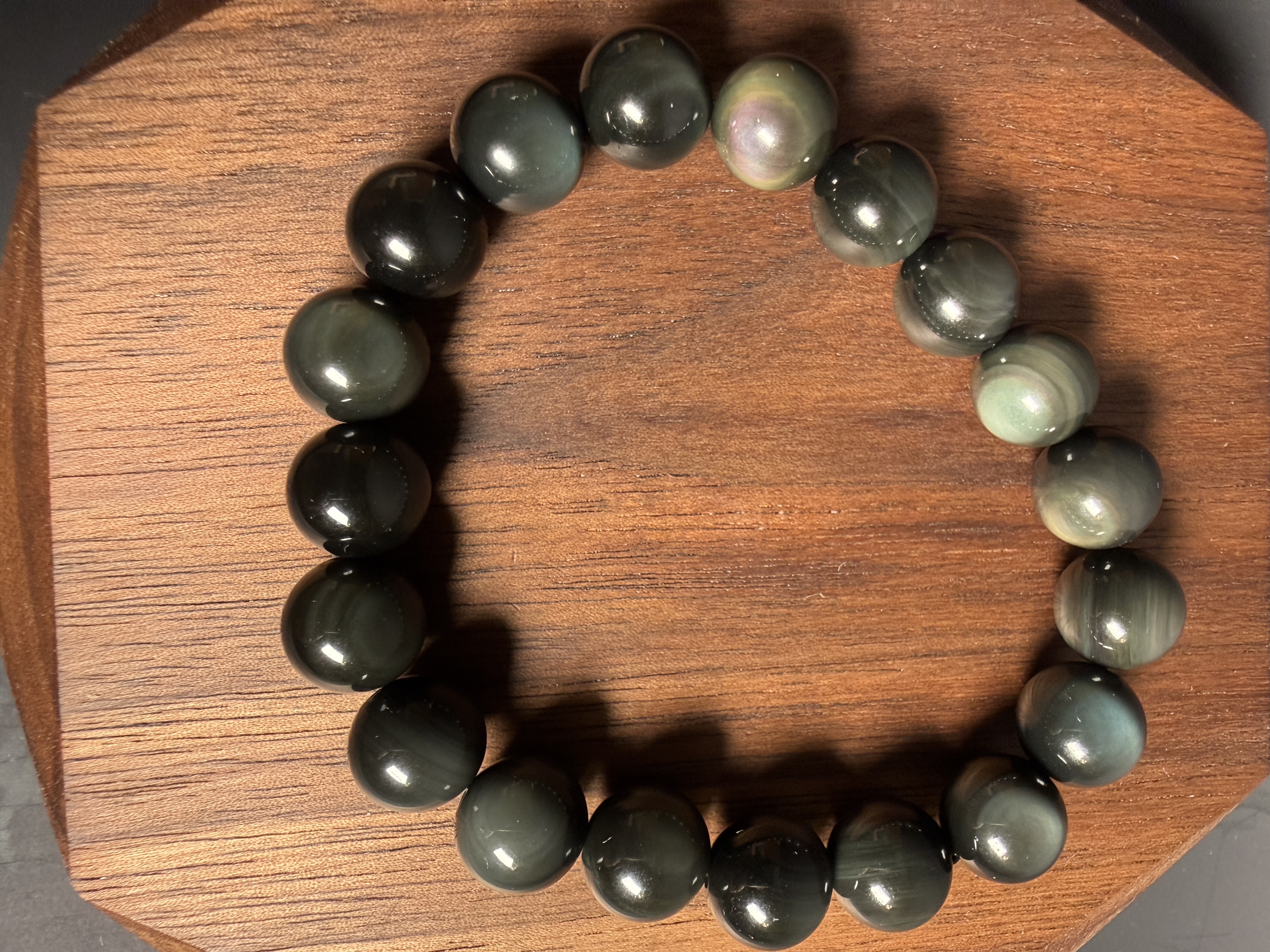 彩曜石手串 (10mm) (option 2)