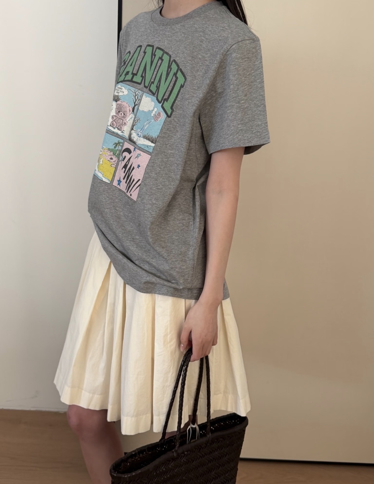 訂貨📮新款✨Ganni 短Tee 夏天必備 Size XS S M L XL