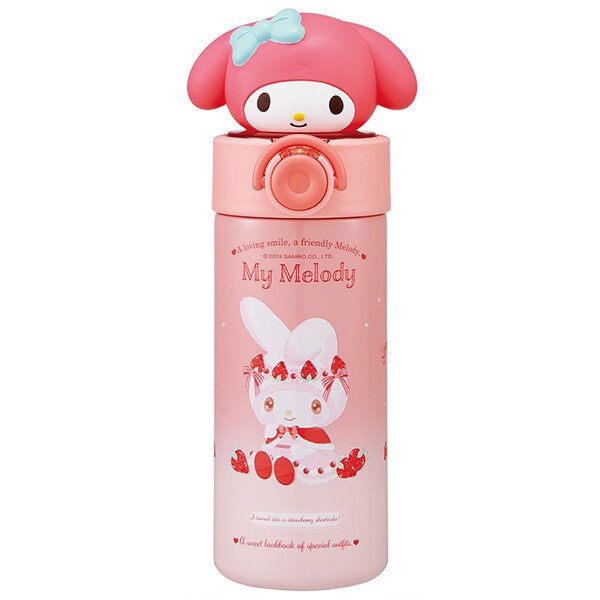 🆕【⭐訂購⭐】 🇯🇵日本直送 🌀#Skater #Sanrio 不銹鋼吸管保溫水壺 (420ml)🌀 [PLGD-0084] [260825]