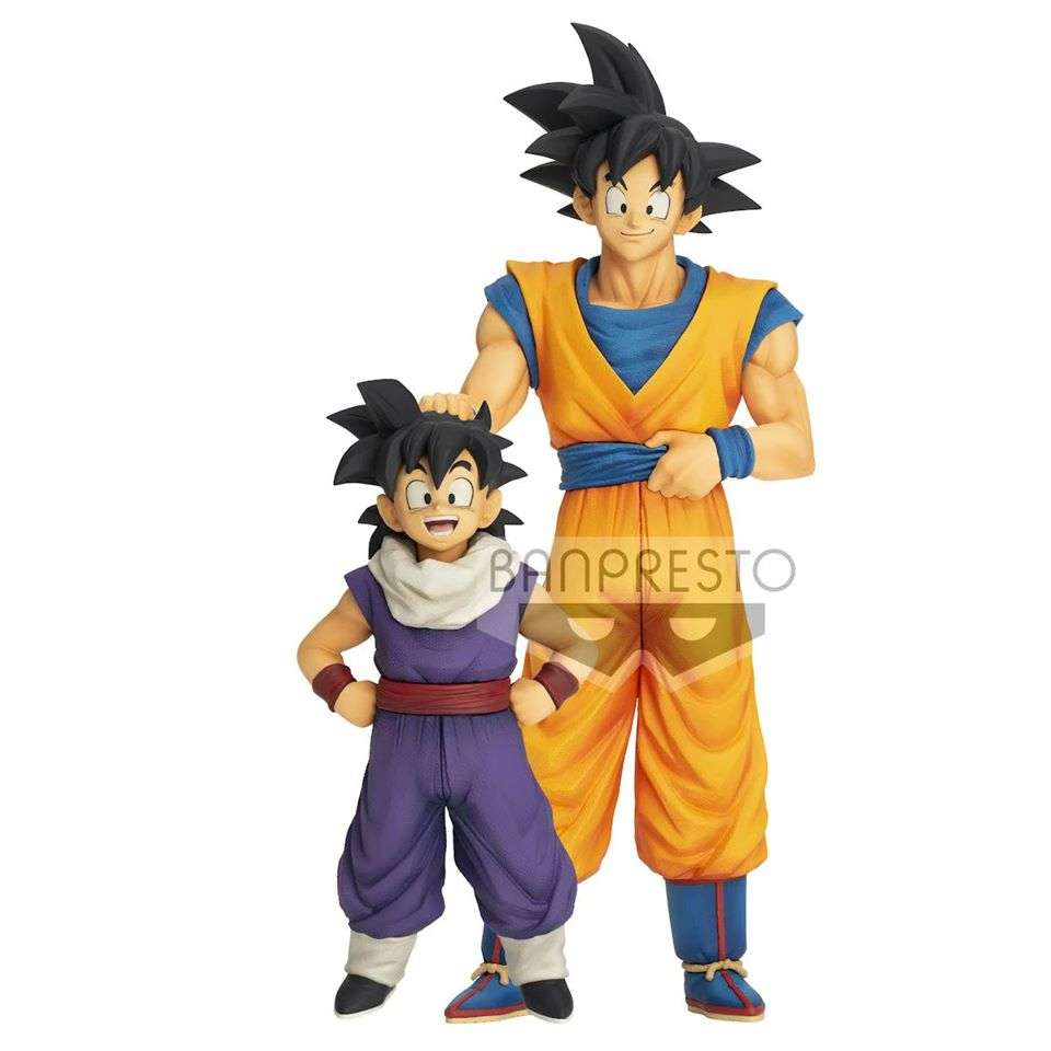 Banpresto, Zoukei Ekiden Figure: Dragon Ball Z, Son Goku and Son Gohan (Set) 龍珠Z 造形駅傳 孫悟空+孫悟飯 (套裝)