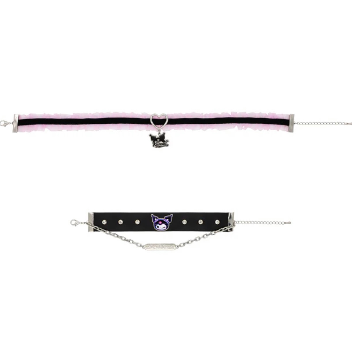 Kuromi Choker & Bracelet Set