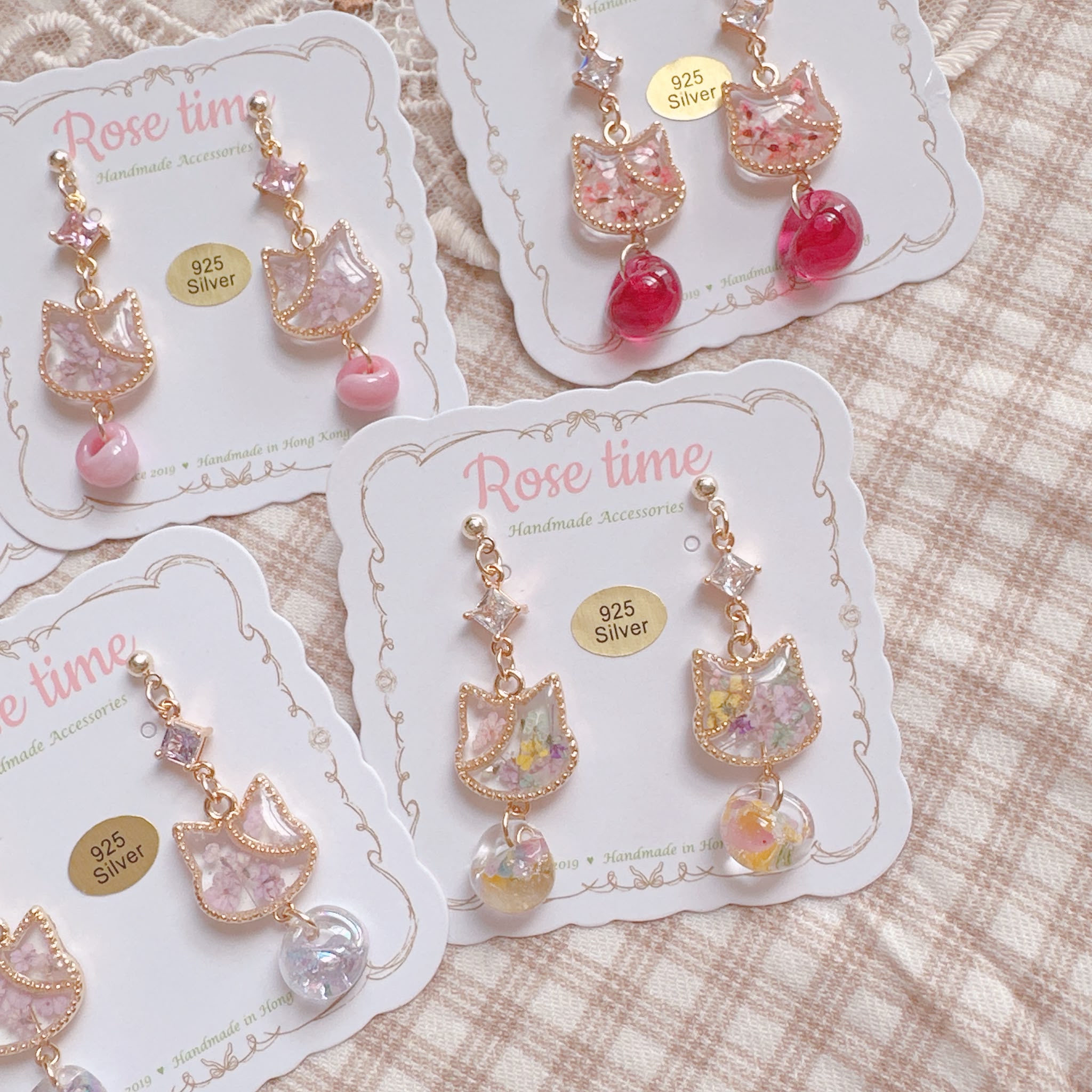 小貓小碎花 多色入