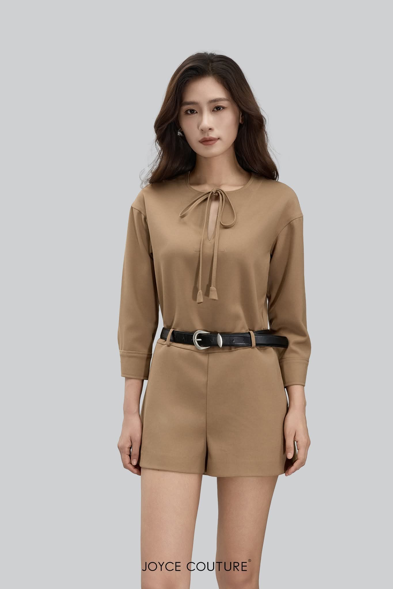 优雅带领连身裤 D0089