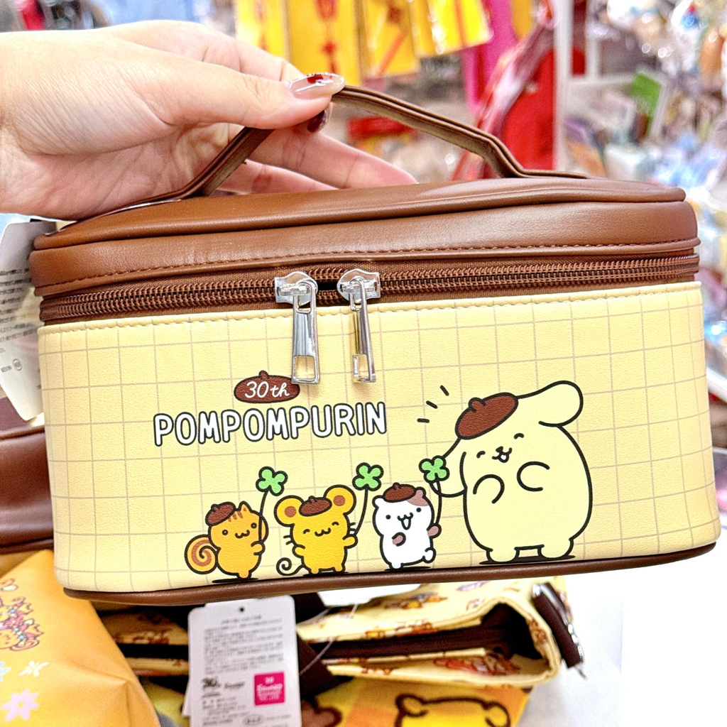 日本直送布甸狗30周年限定版毛巾化妝袋旅行喼袋卡套