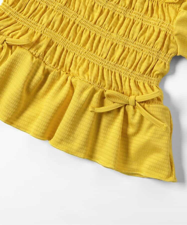 🇯🇵預訂 日本直送🇯🇵Apres les cours三色緞帶褶皺泡泡袖分體泳衣