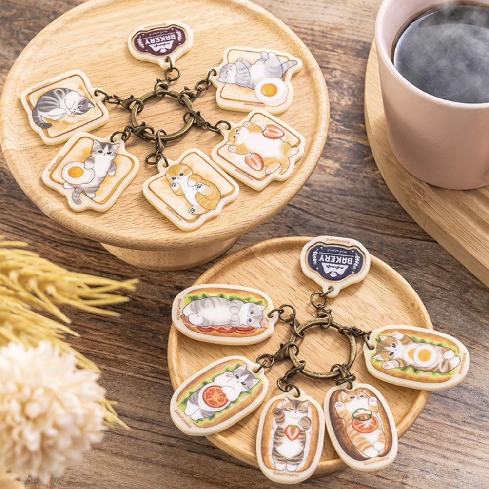 Mofusand 鯊魚貓 匙扣套裝｜預訂