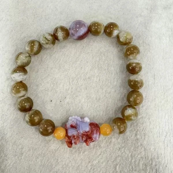 JP2102 EH1561 紫雲赤焰神駒手串