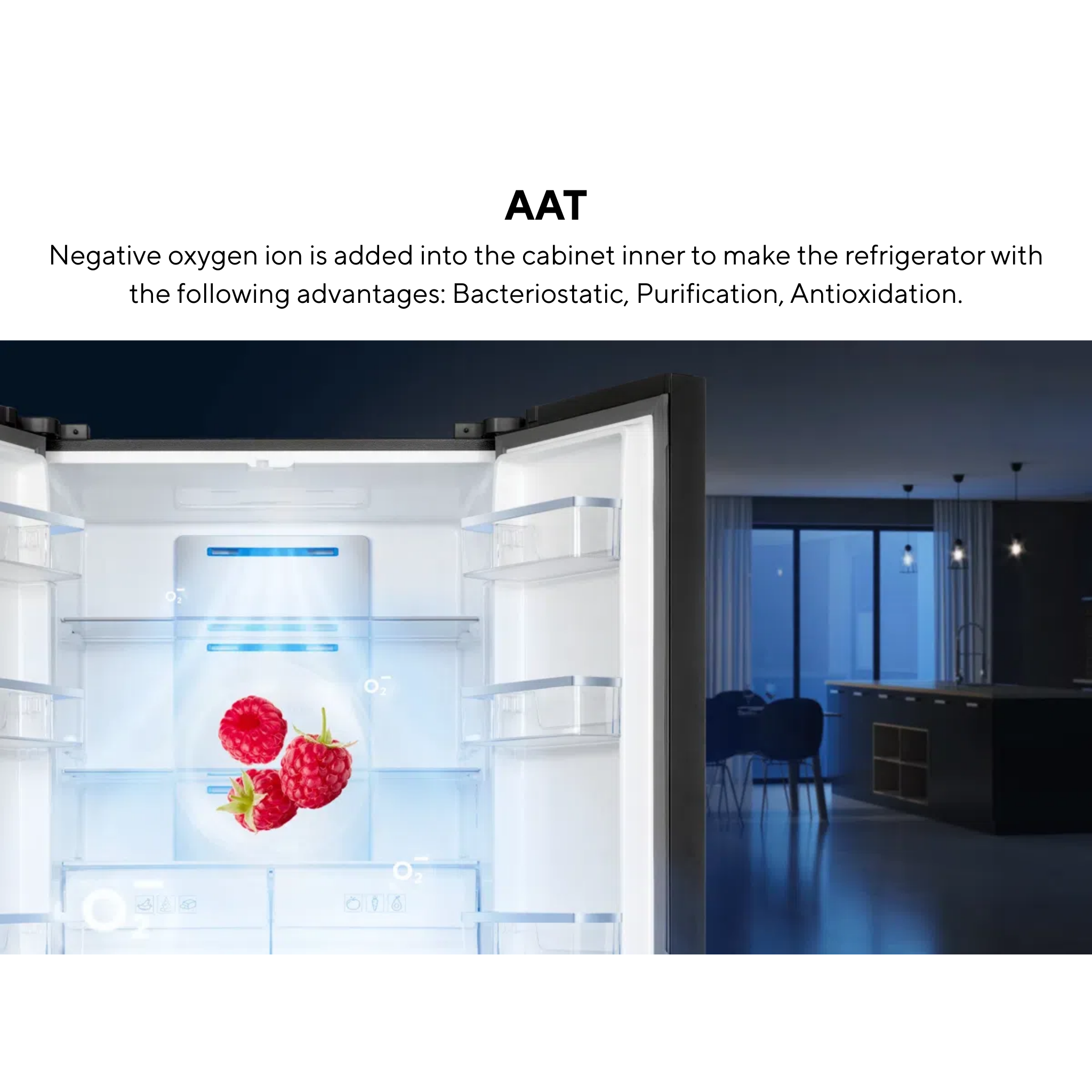 TCL 394L Cross Door Refrigerator (TR-C505AGWP)