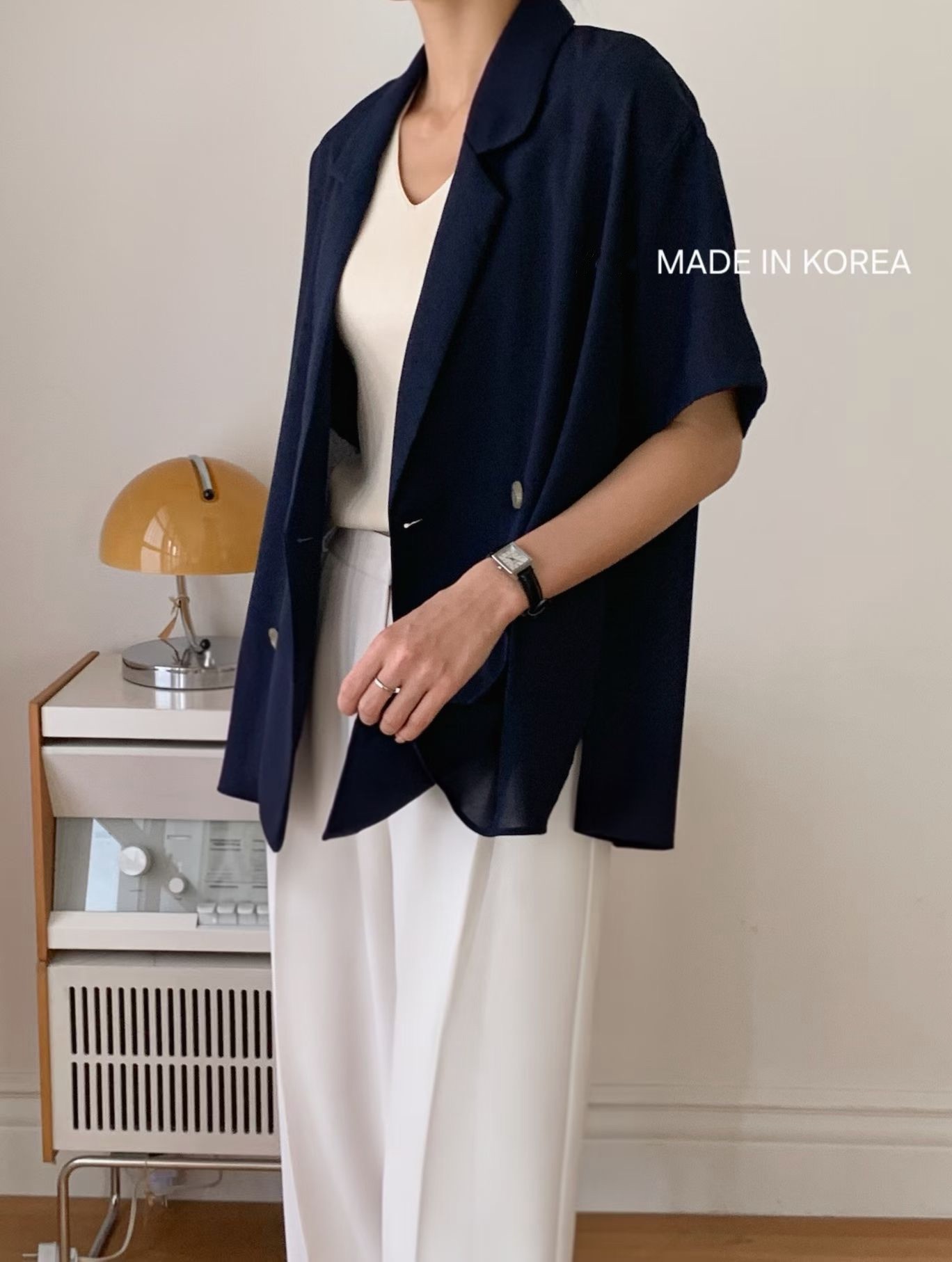 G6270 韓國🇰🇷靚料孖襟西裝外套