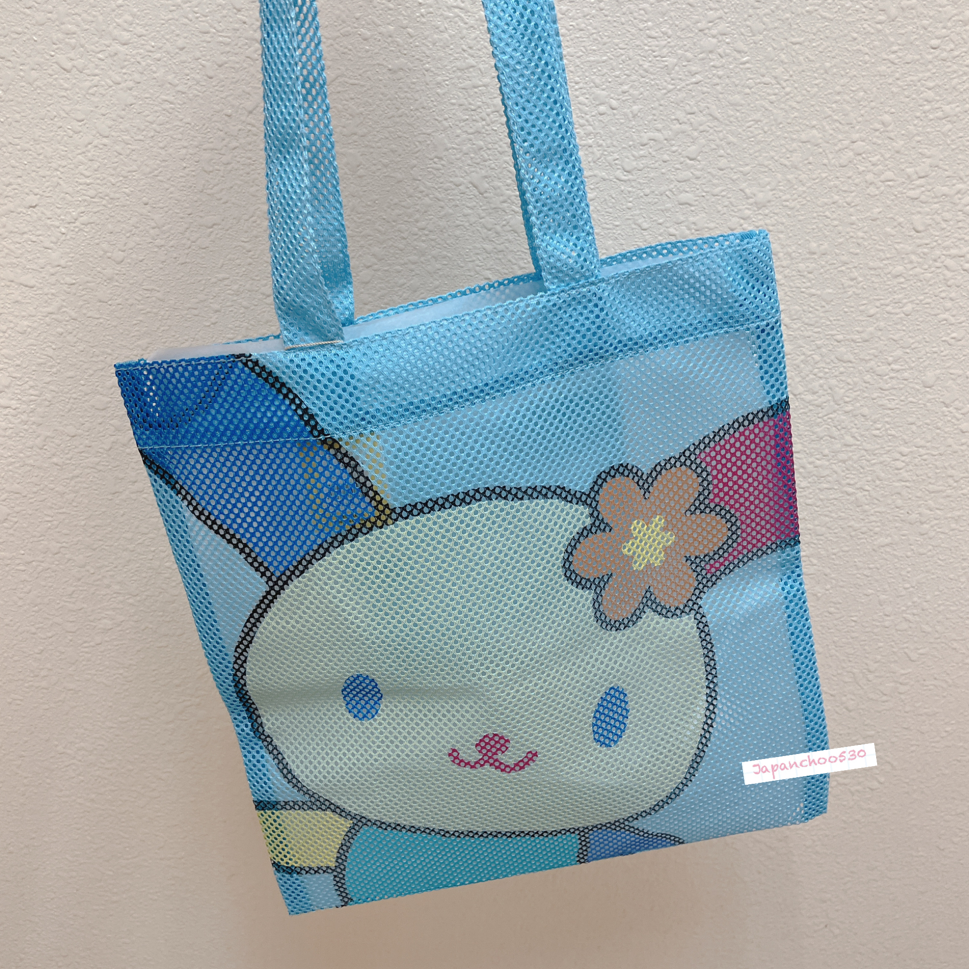 日本預訂📍日本Sanrio得意雙面圖案網面Tote Bag 1/4日本開售