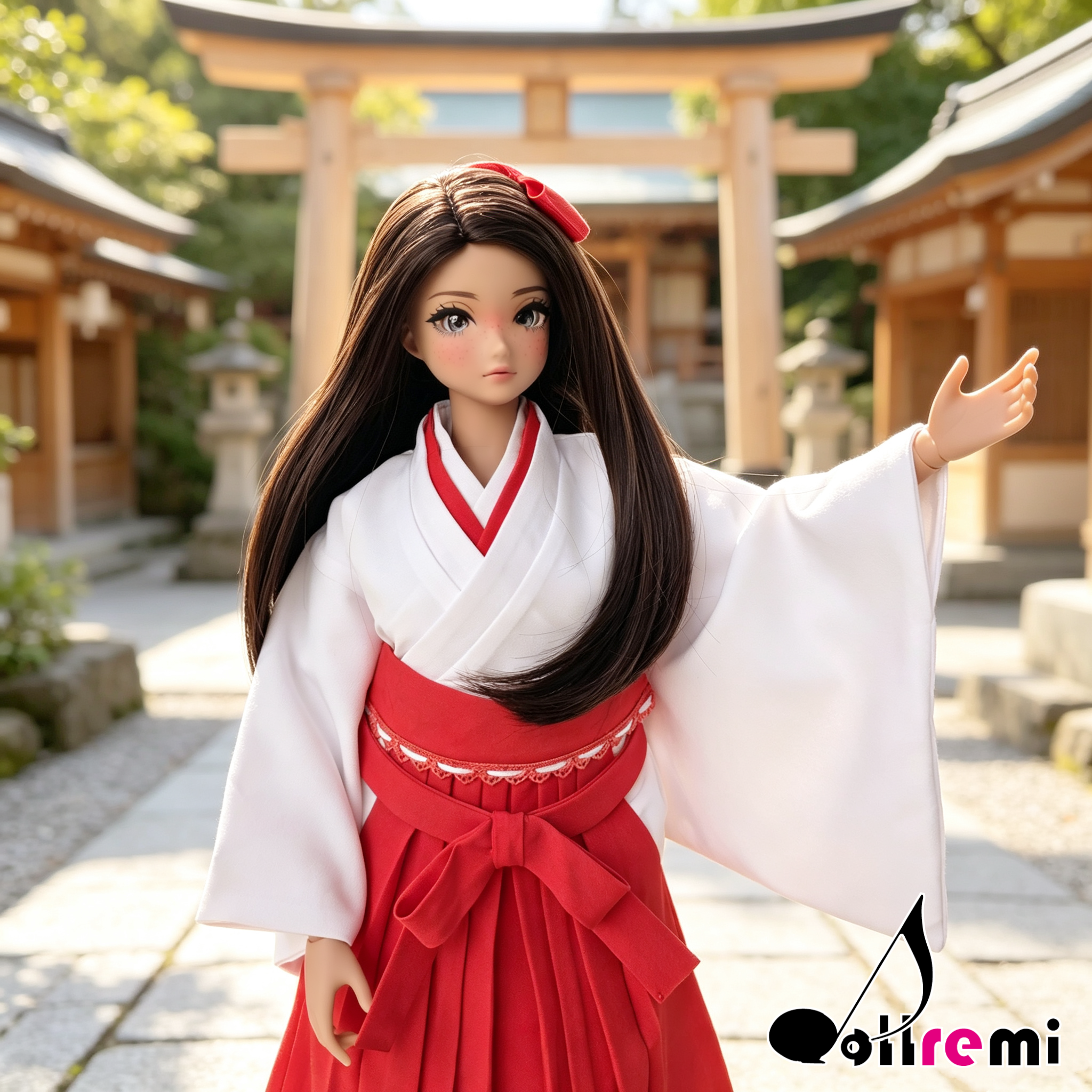 【dollremi】(P024) 巫女服裝 Shrine Maidens Costume