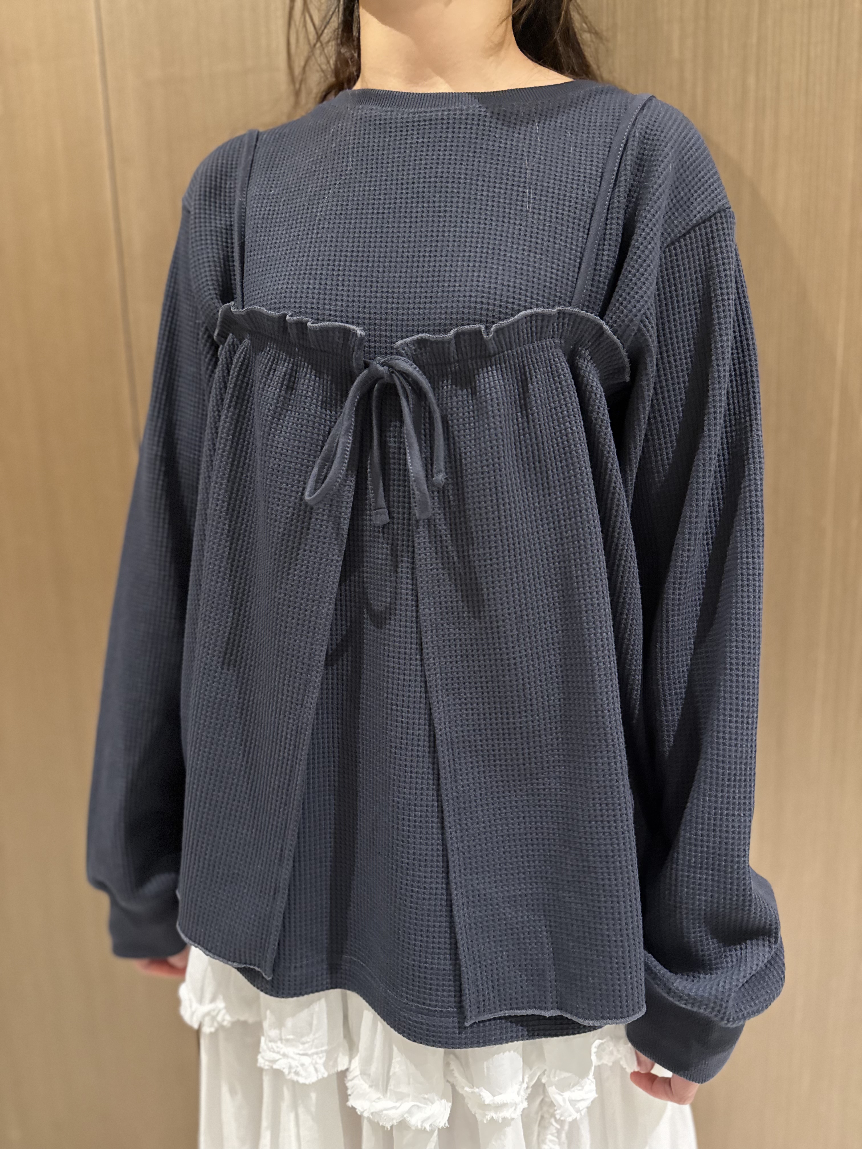 華夫格吊帶𝐬𝐞𝐭裝